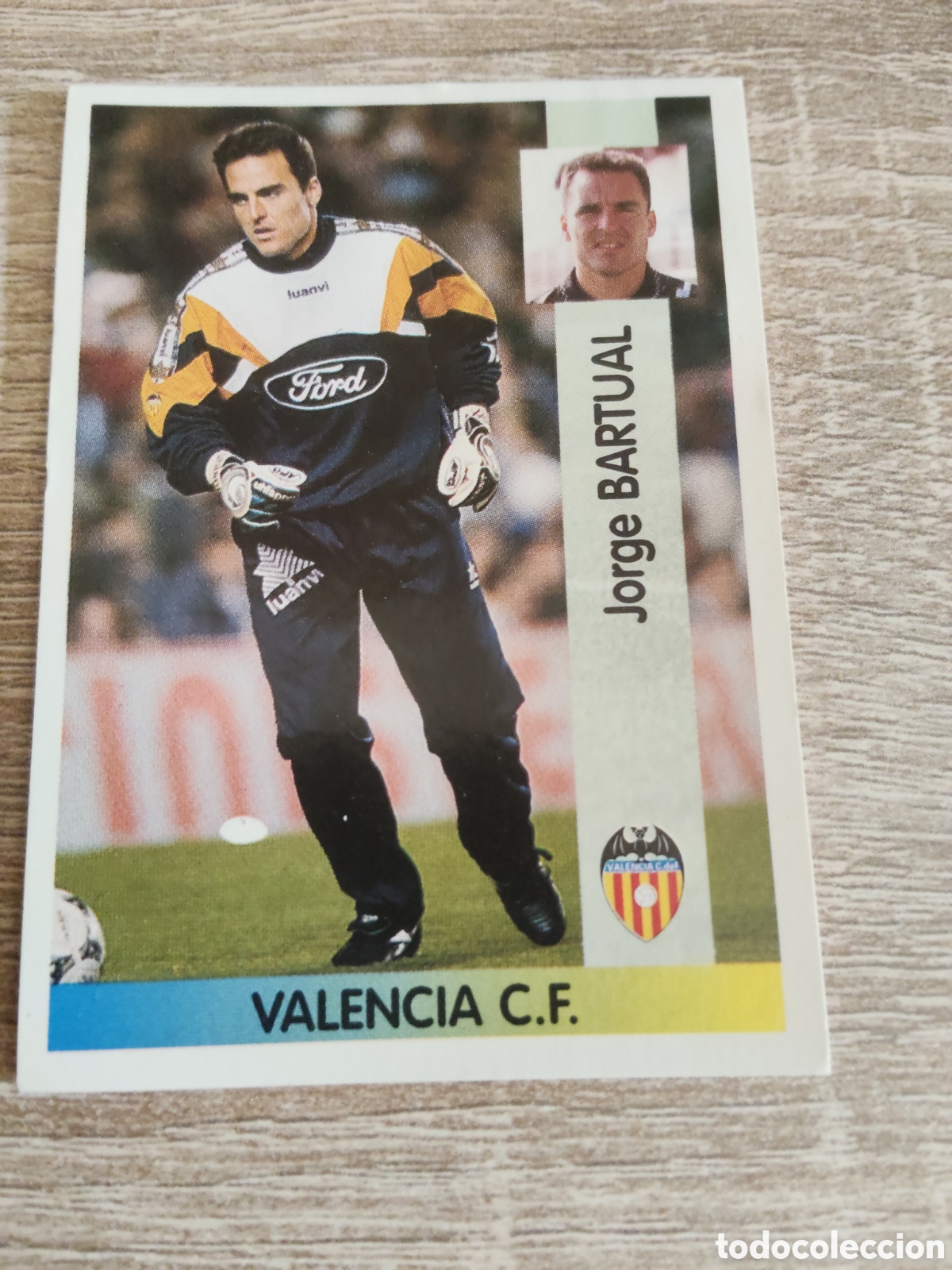 Cromos de F&uacute;tbol: Panini liga 1996 1997 96 97 32 Bartual Valencia