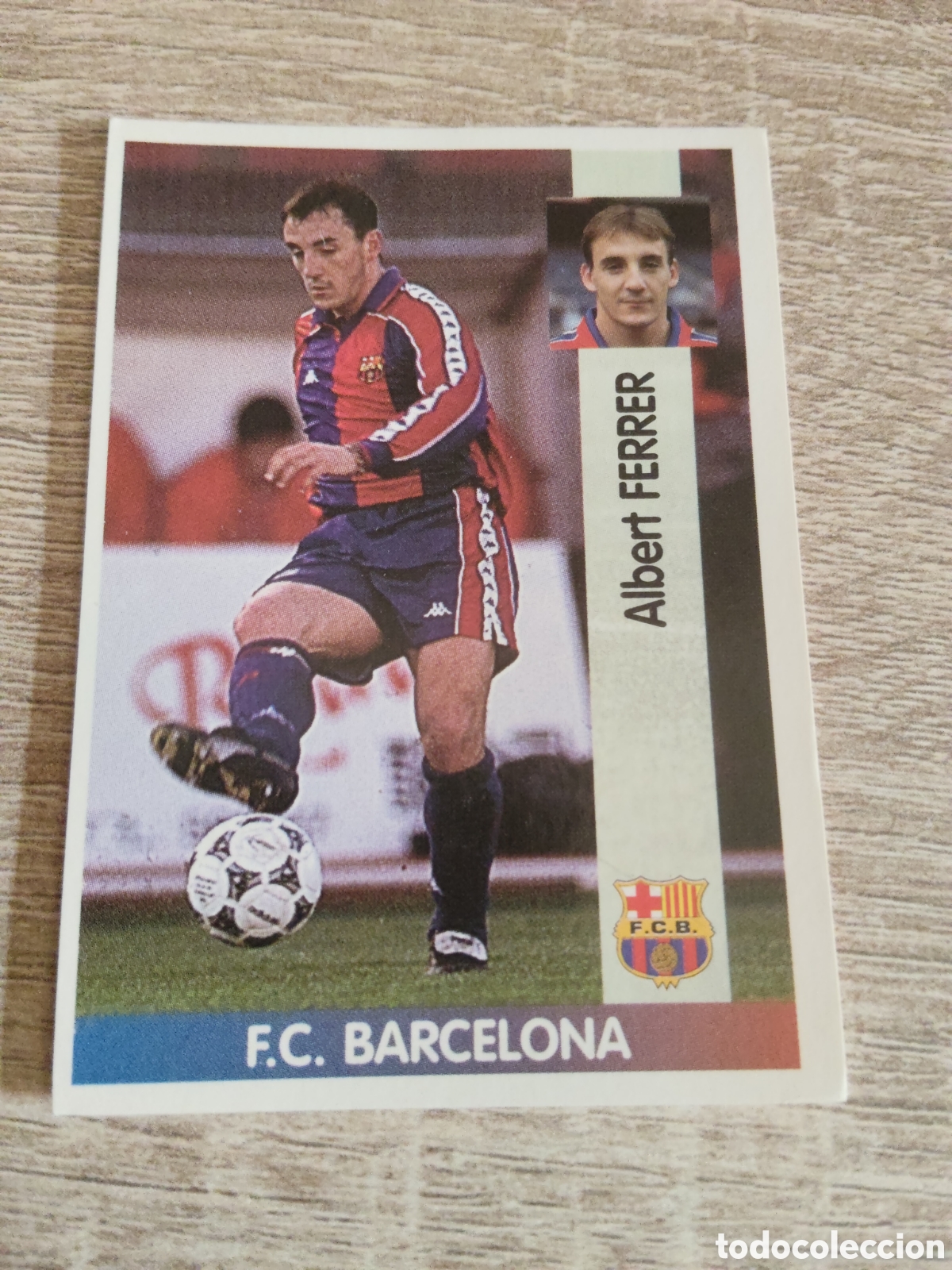 Cromos de F&uacute;tbol: Panini liga 1996 1997 96 97 34 Ferrer Barcelona