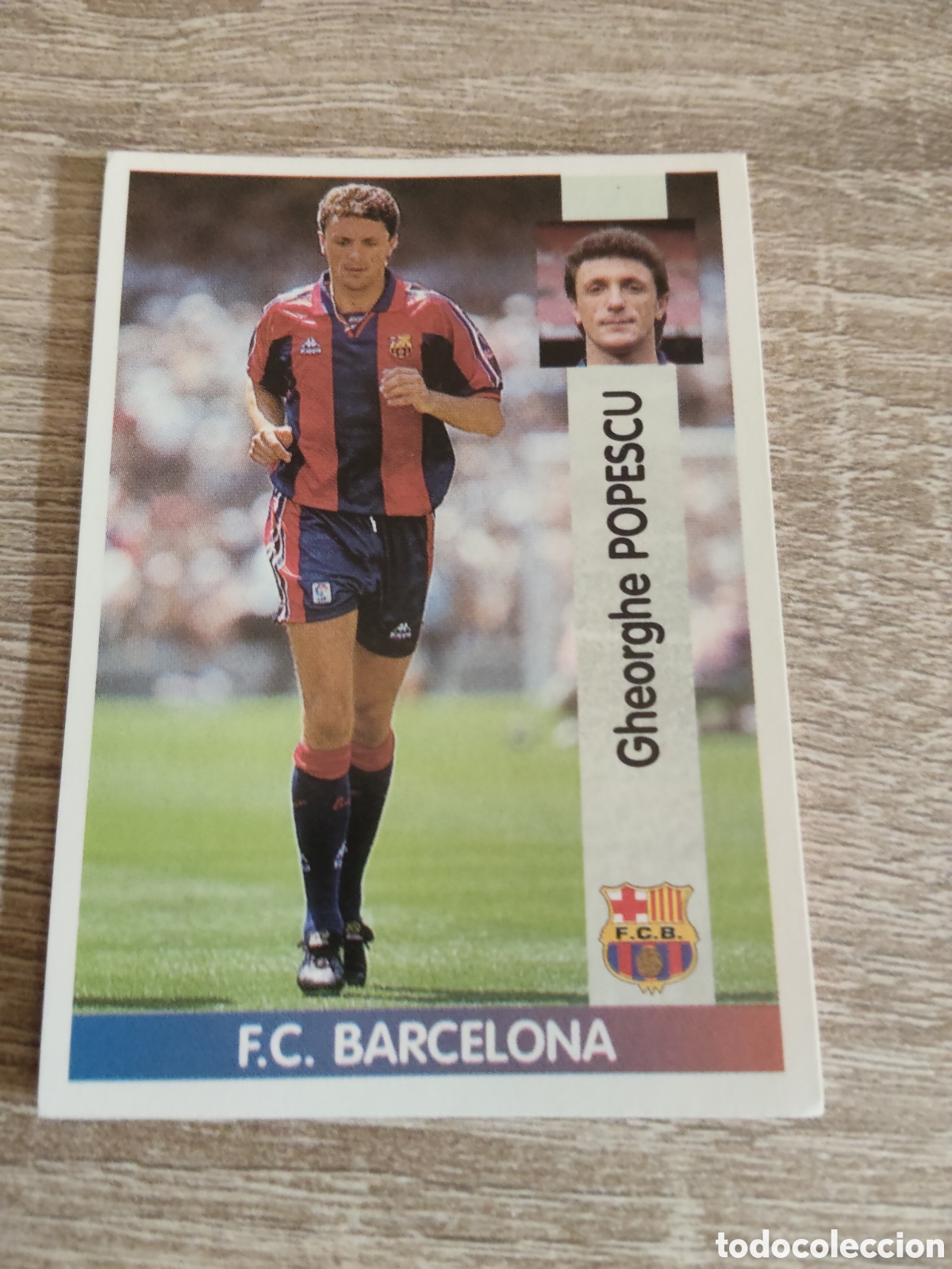 Cromos de F&uacute;tbol: Panini liga 1996 1997 96 97 37 Popescu Barcelona