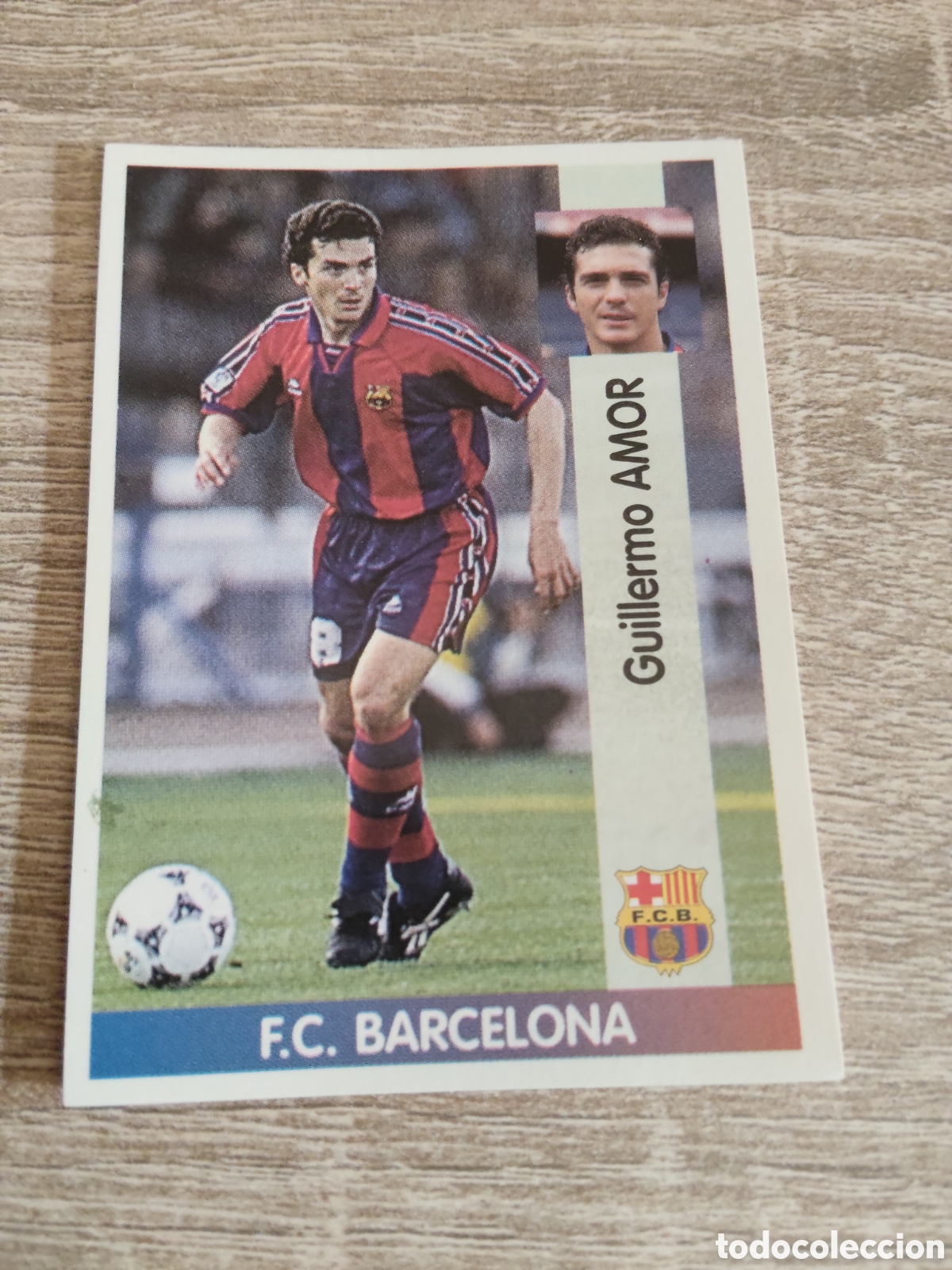 Cromos de F&uacute;tbol: Panini liga 1996 1997 96 97 39 Amor Barcelona