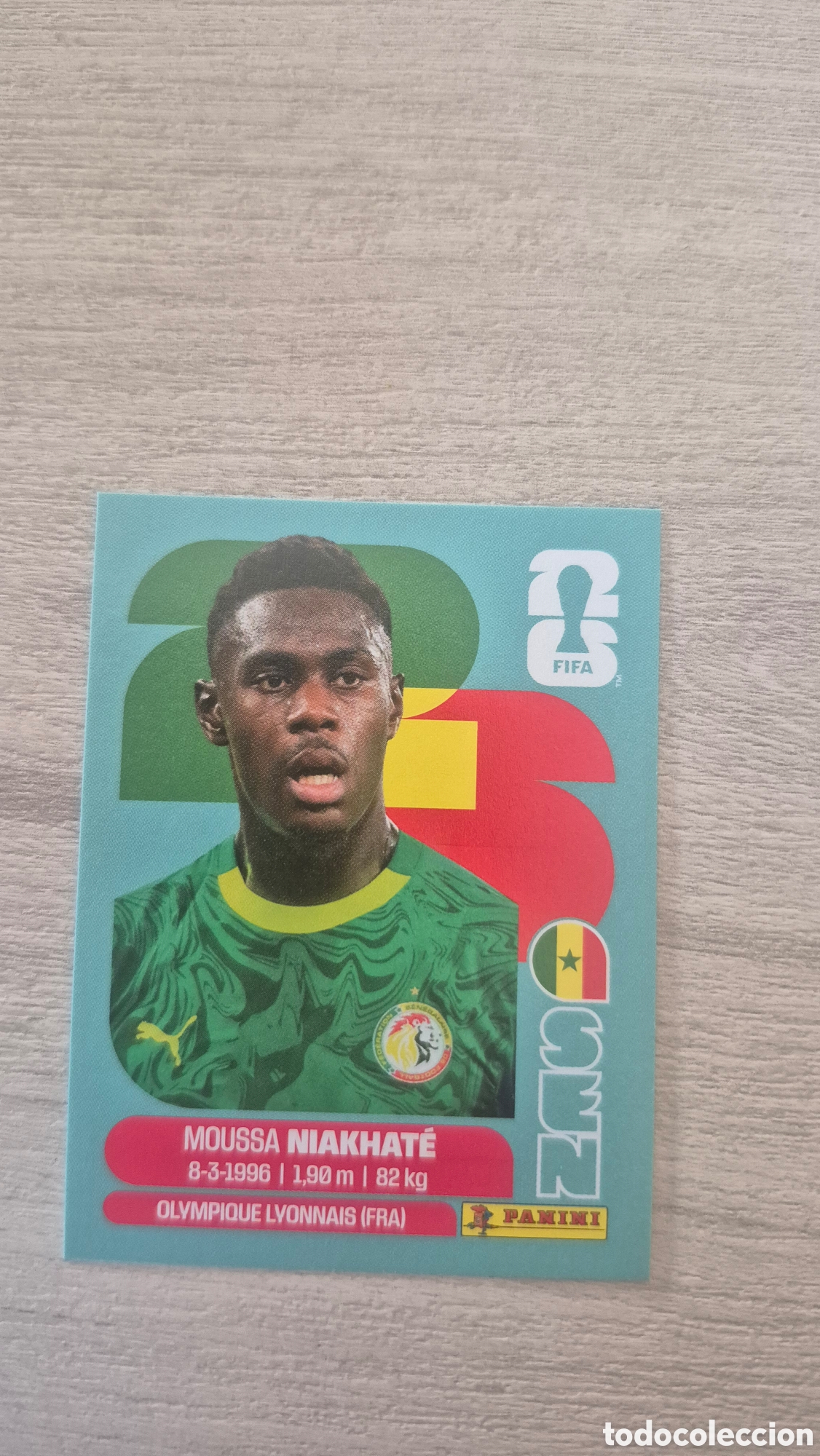 Cromos de F&uacute;tbol: SEN4 Niakhate FIFA World Cup 2026
