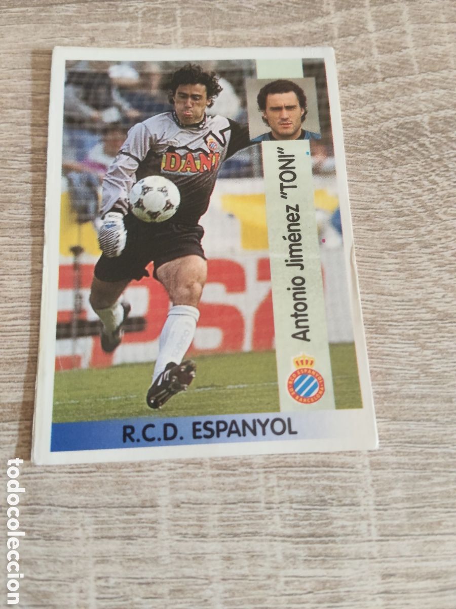 Cromos de F&uacute;tbol: Panini liga 1996 1997 96 97 49 Toni Espanyol