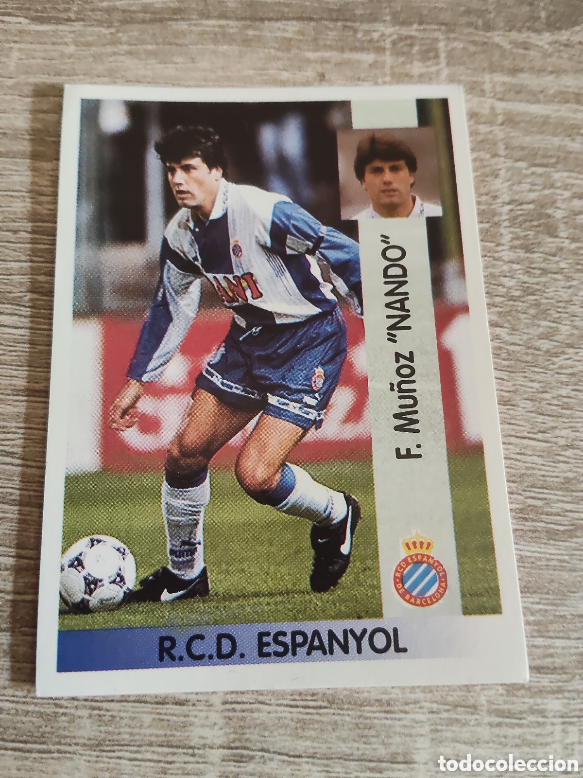 Cromos de F&uacute;tbol: Panini liga 1996 1997 96 97 51 Nando Espanyol