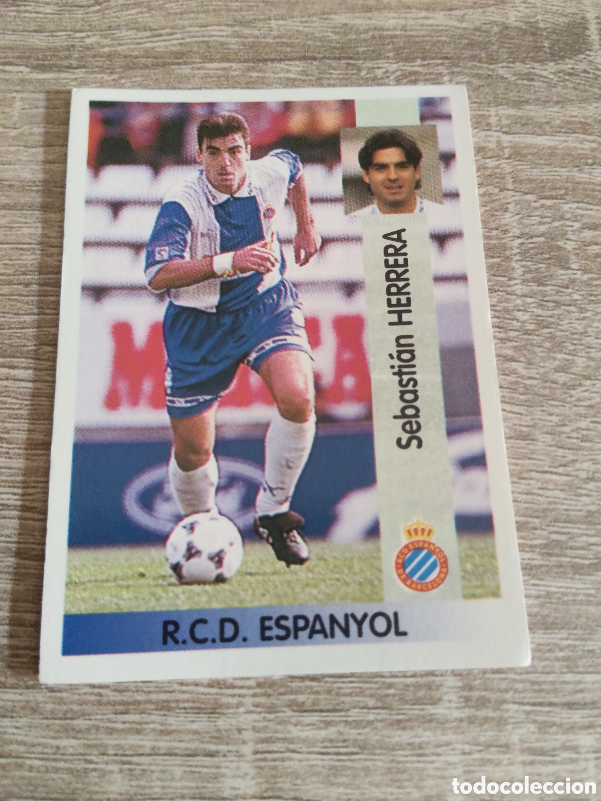 Cromos de F&uacute;tbol: Panini liga 1996 1997 96 97 52 Herrera Espanyol