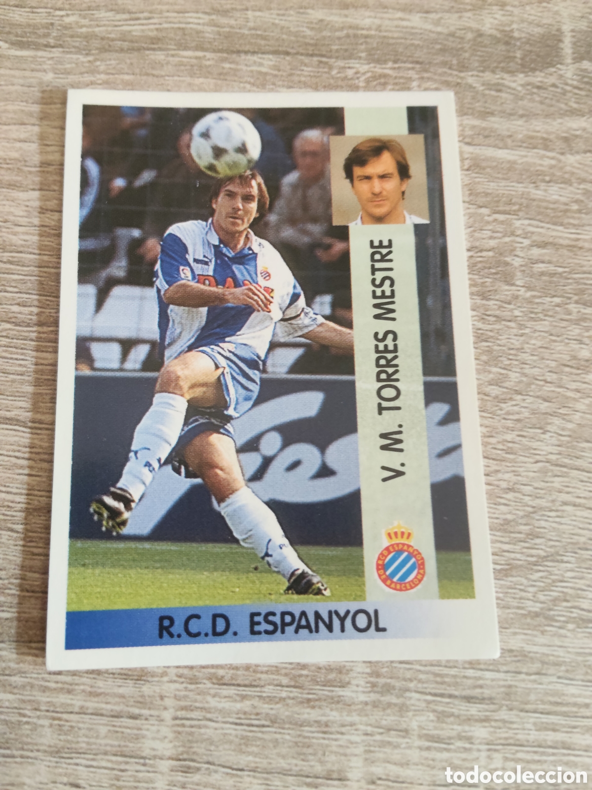 Cromos de F&uacute;tbol: Panini liga 1996 1997 96 97 54 Torres Mestre Espanyol