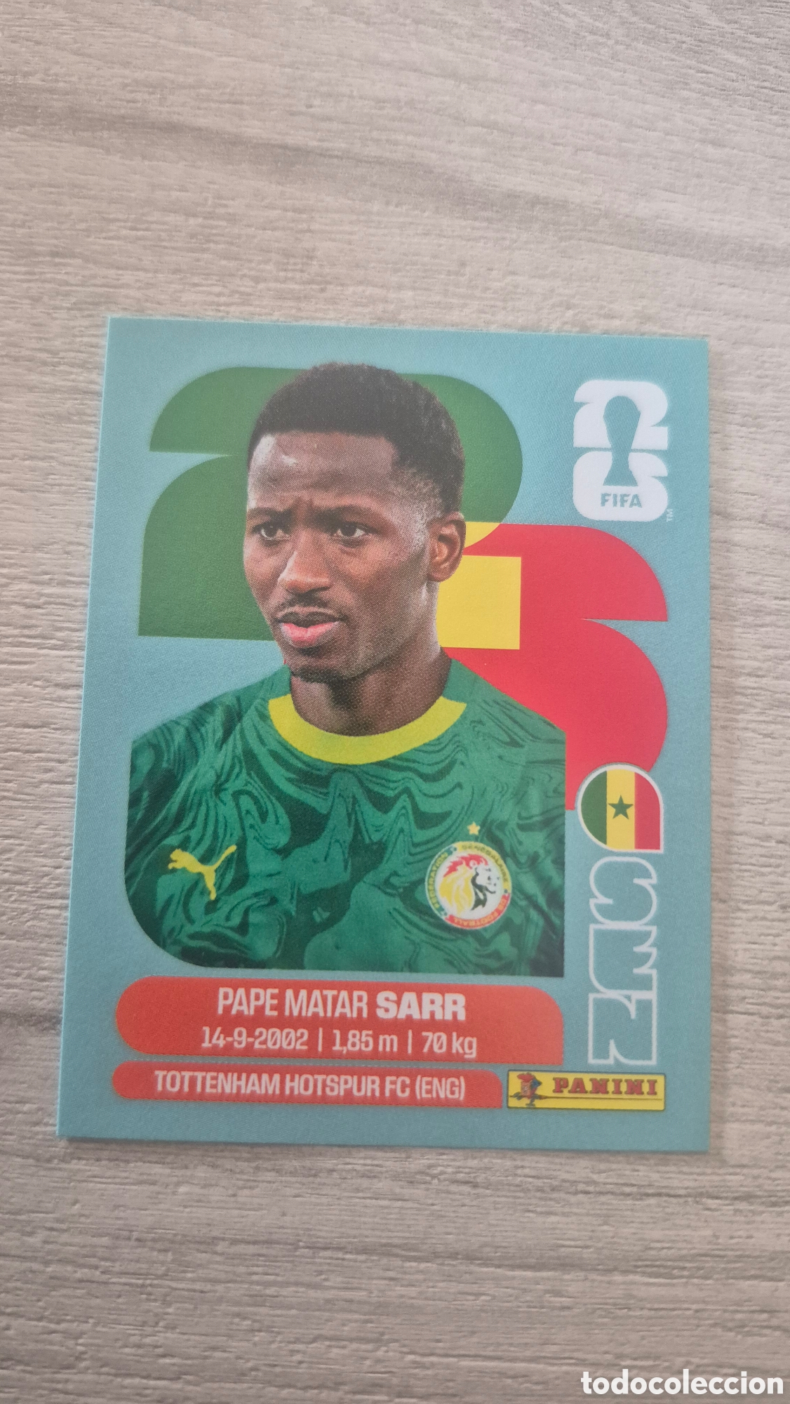 Cromos de F&uacute;tbol: SEN10 Sarr FIFA World Cup 2026