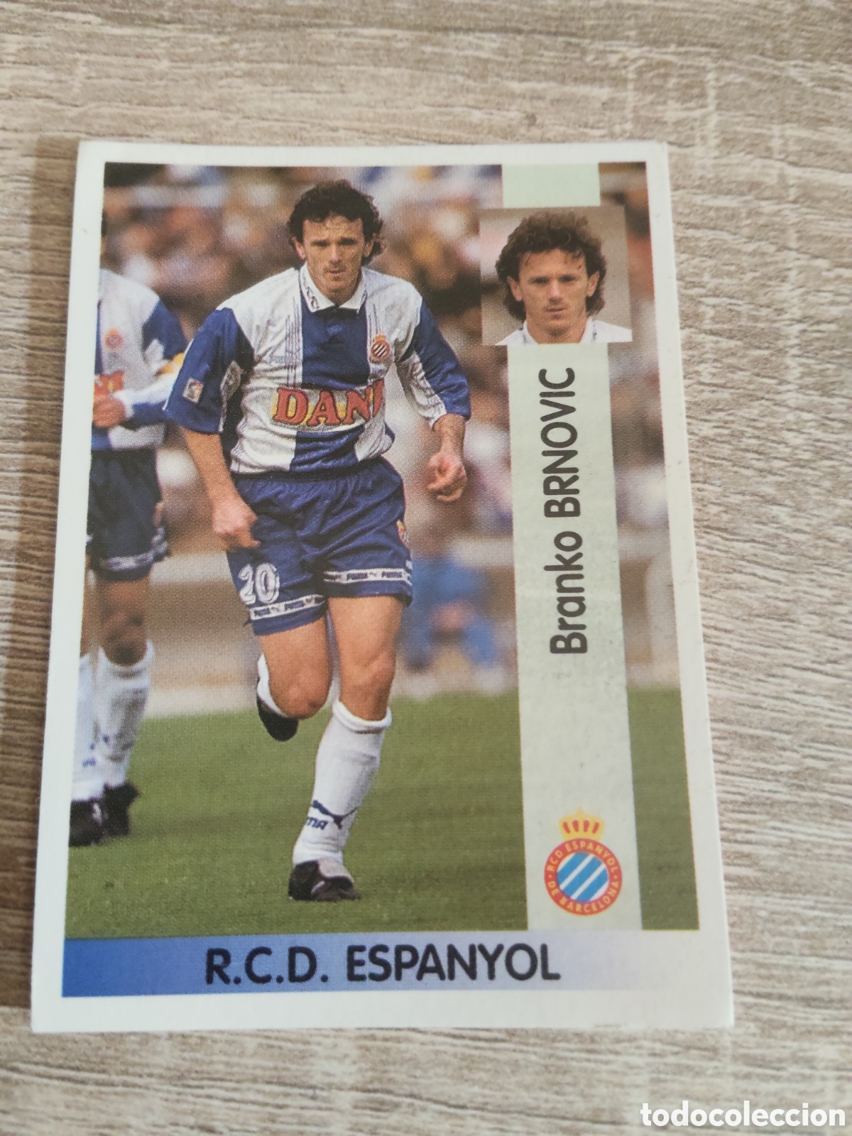 Cromos de F&uacute;tbol: Panini liga 1996 1996 96 97 55 Brnovic Espanyol