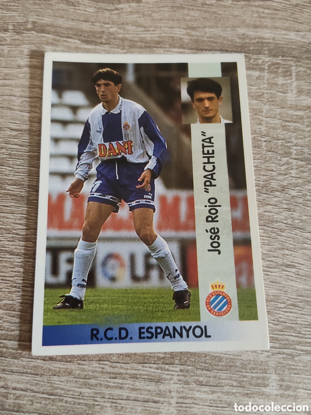 Cromos de F&uacute;tbol: Panini liga 1996 1997 96 97 56 Pacheta Espanyol