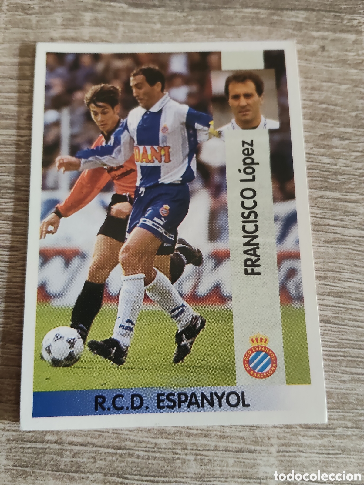 Cromos de F&uacute;tbol: Panini liga 1996 1997 96 97 57 Francisco Espanyol