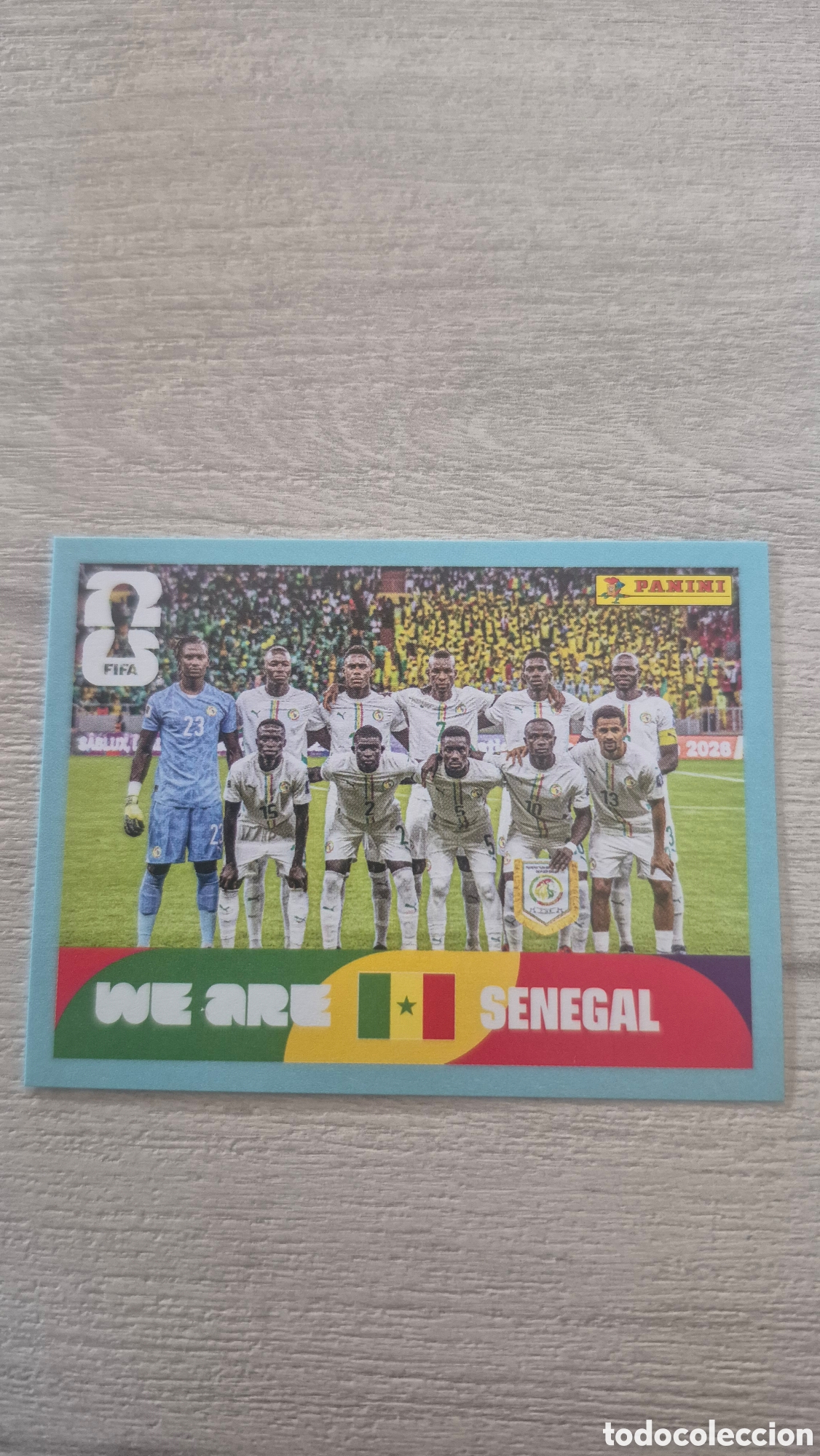 Cromos de F&uacute;tbol: SEN13 Plantilla Senegal FIFA World Cup 2026