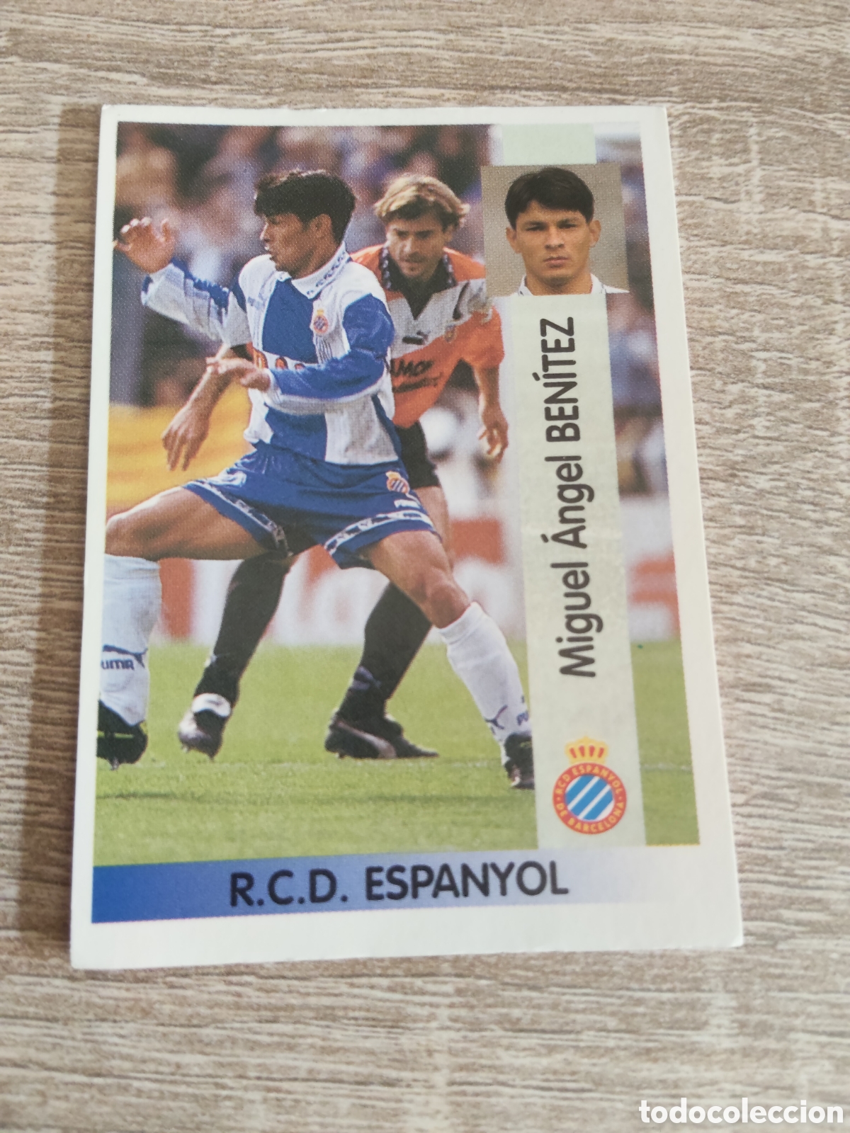 Cromos de F&uacute;tbol: Panini liga 1996 1997 96 97 6 Ben&iacute;tez Espanyol