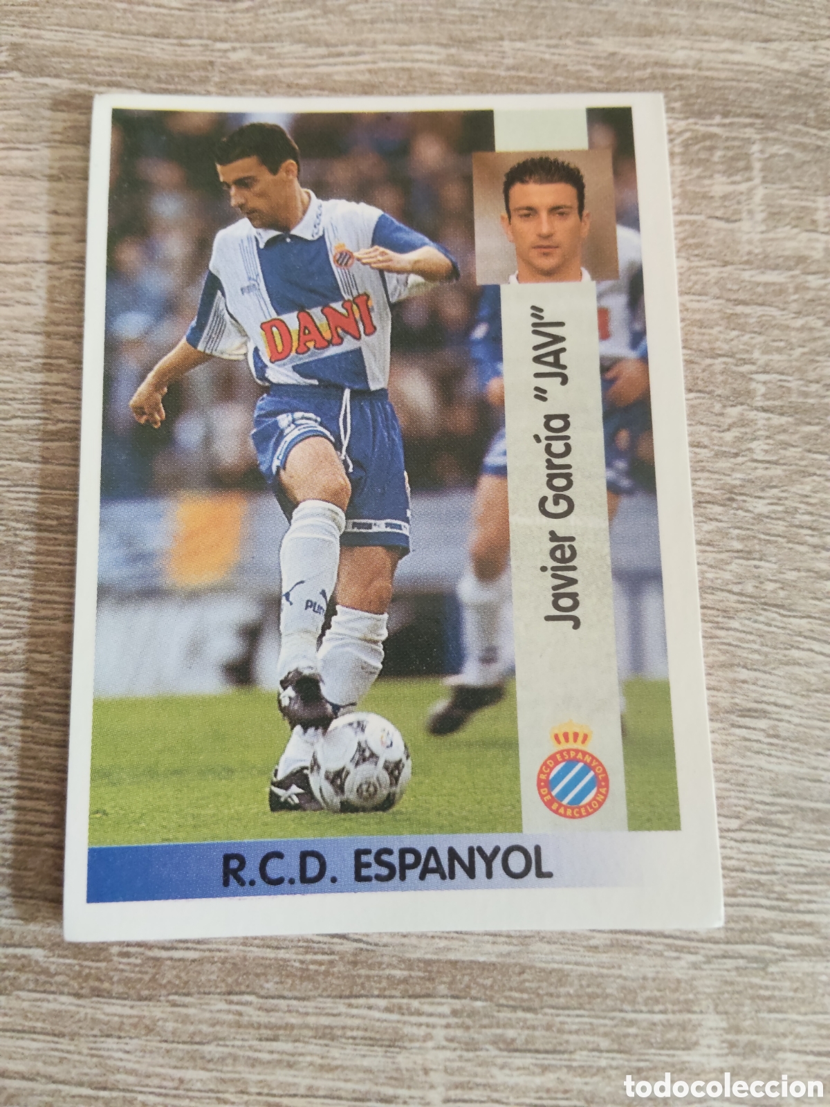 Cromos de F&uacute;tbol: Panini liga 1996 1997 96 97 61 Javi Espanyol