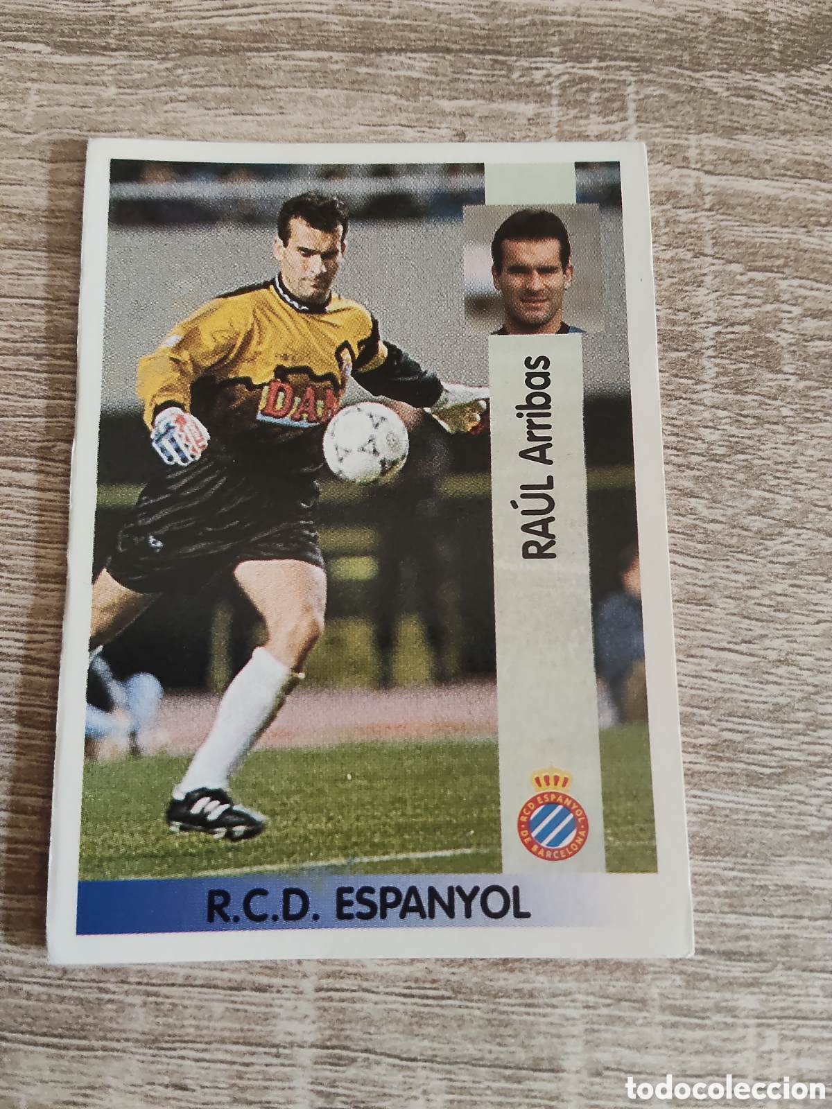 Cromos de F&uacute;tbol: Panini liga 1996 1997 96 97 64 Ra&uacute;l Espanyol