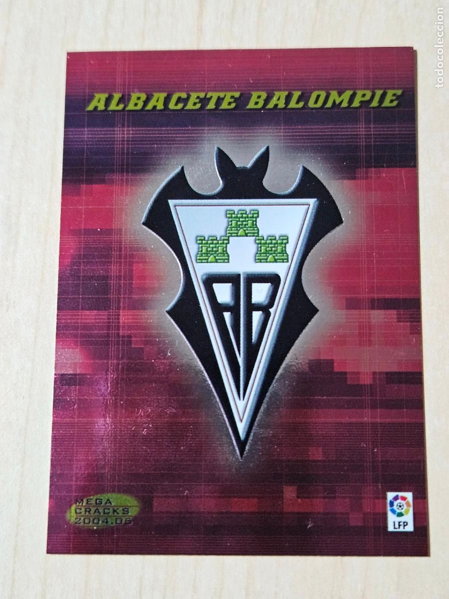 Cromos de F&uacute;tbol: CROMO N&ordm; 1 ESCUDO - MEGACRACKS 2004 05 - ALBACETE