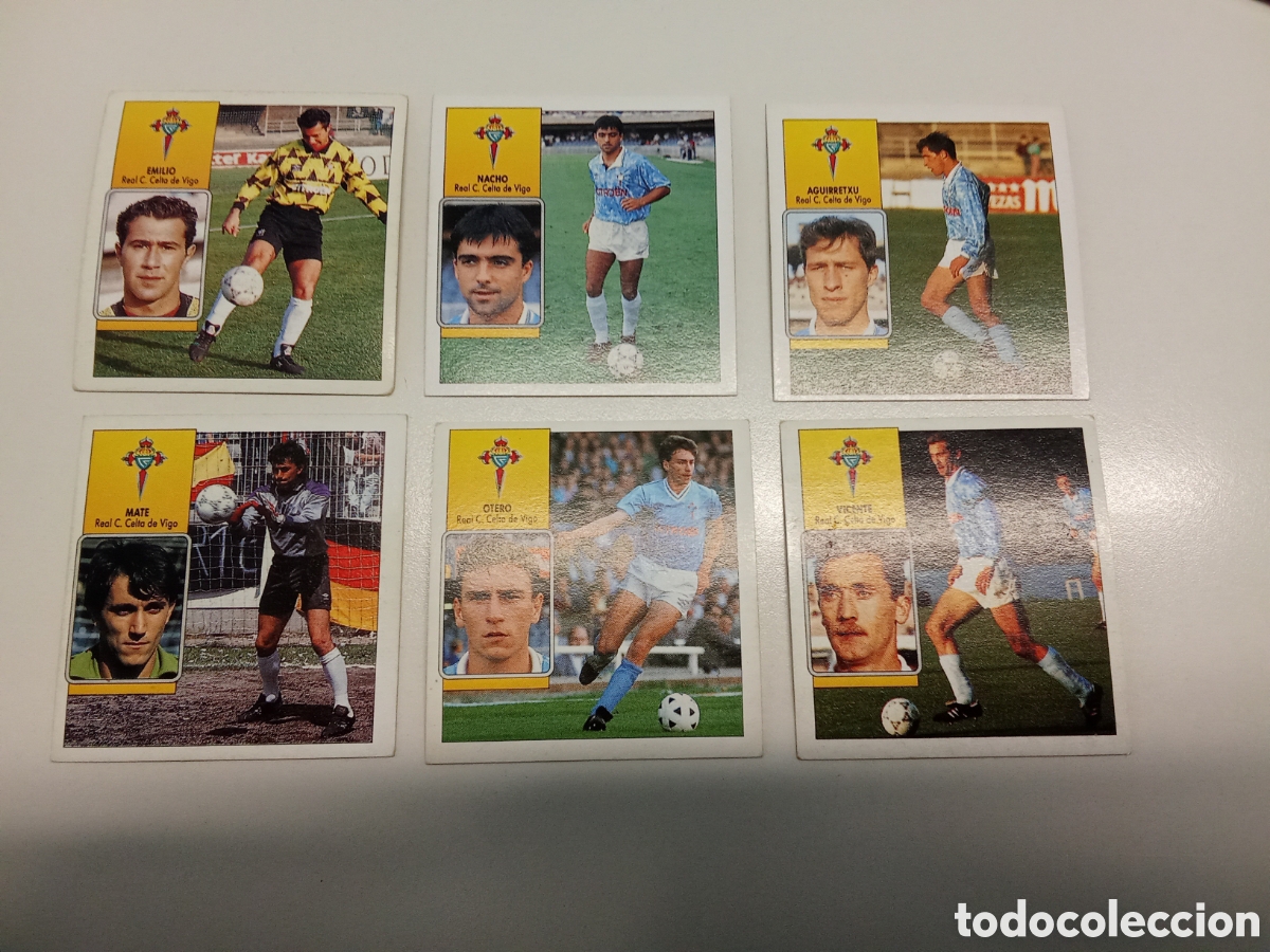 Cromos de F&uacute;tbol: OTERO CELTA LIGA ESTE 92 93 NUNCA PEGADO