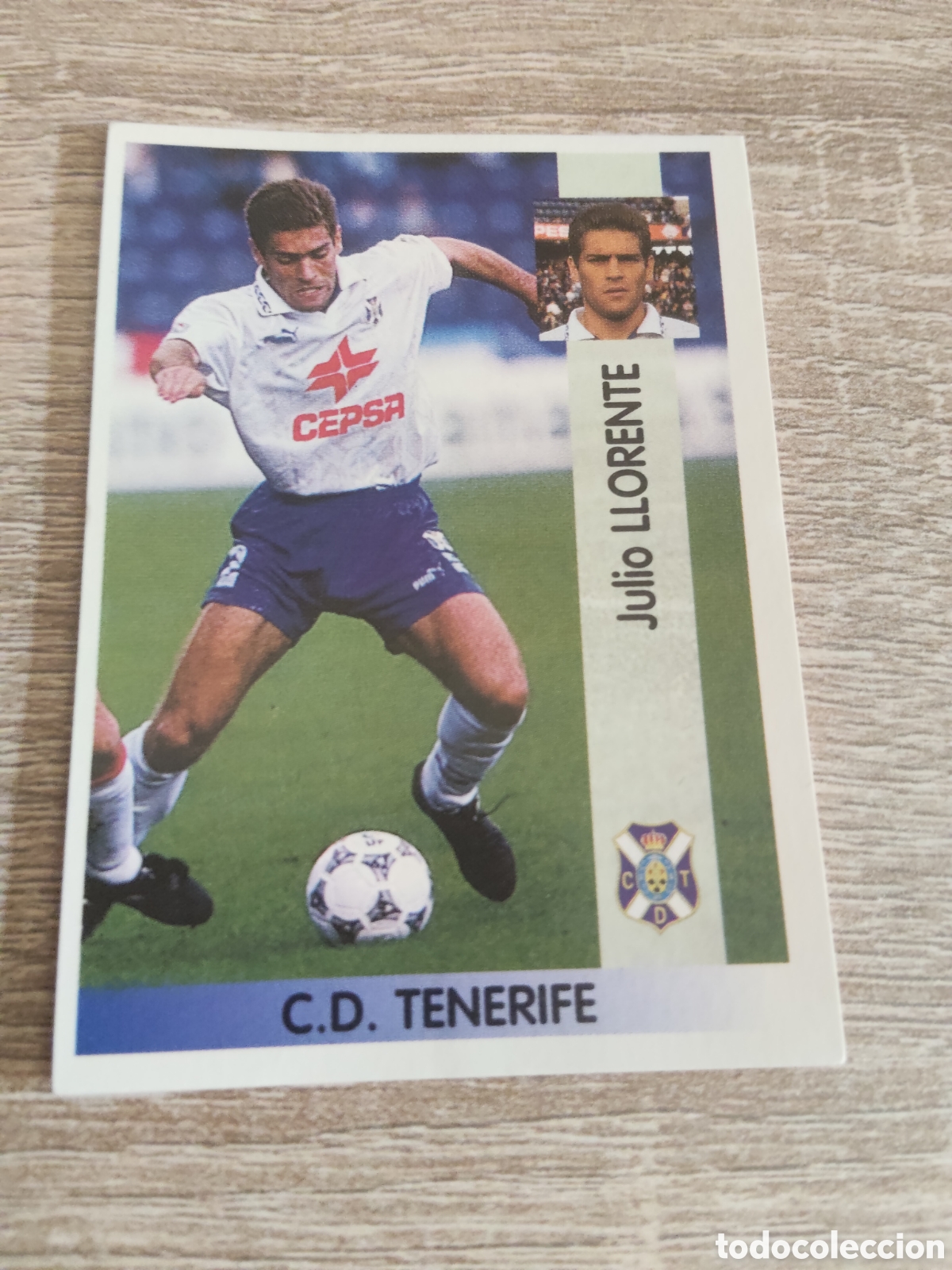 Cromos de F&uacute;tbol: Panini liga 1996 1997 96 97 67 Llorente Tenerife