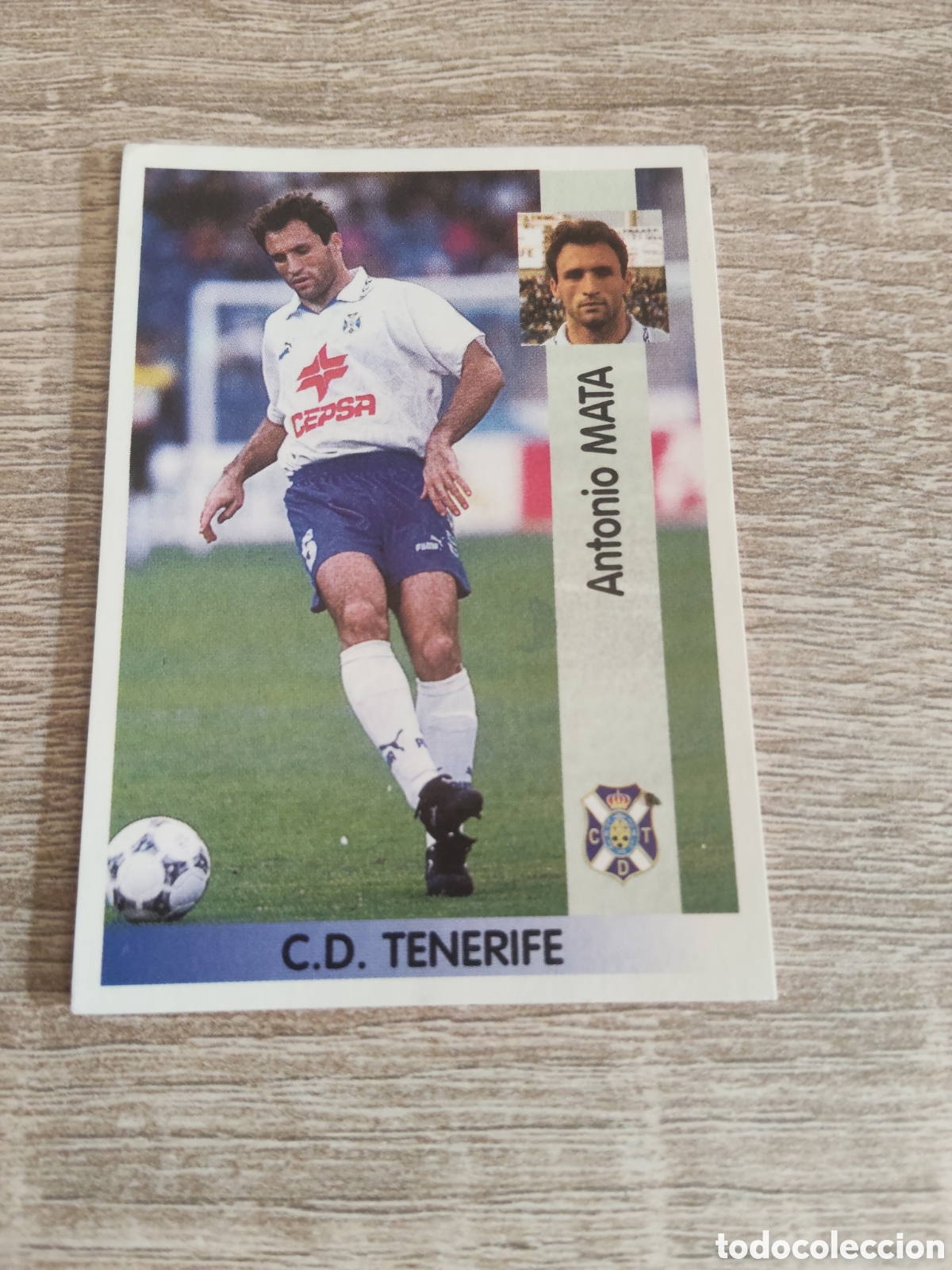 Cromos de F&uacute;tbol: Panini liga 1996 1997 96 97 69 Mata Tenerife