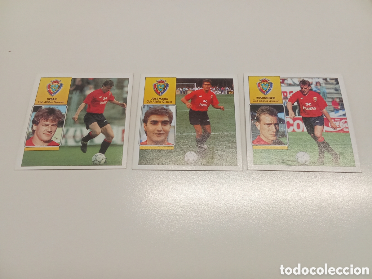 Cromos de F&uacute;tbol: JOSE MARIA OSASUNA LIGA ESTE 92 93 NUNCA PEGADO