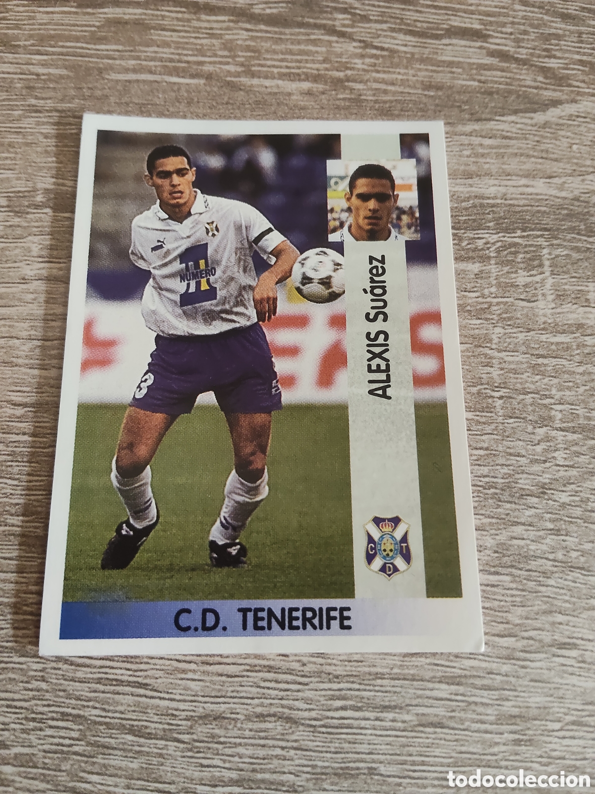 Cromos de F&uacute;tbol: Panini liga 1996 1997 96 97 71 Alexis Tenerife