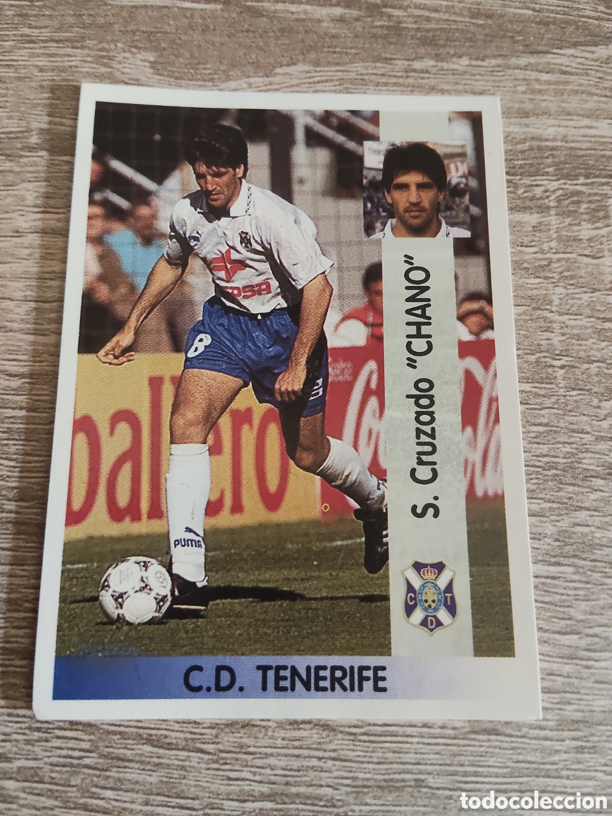 Cromos de F&uacute;tbol: Panini liga 1996 1997 96 97 72 Chano Tenerife