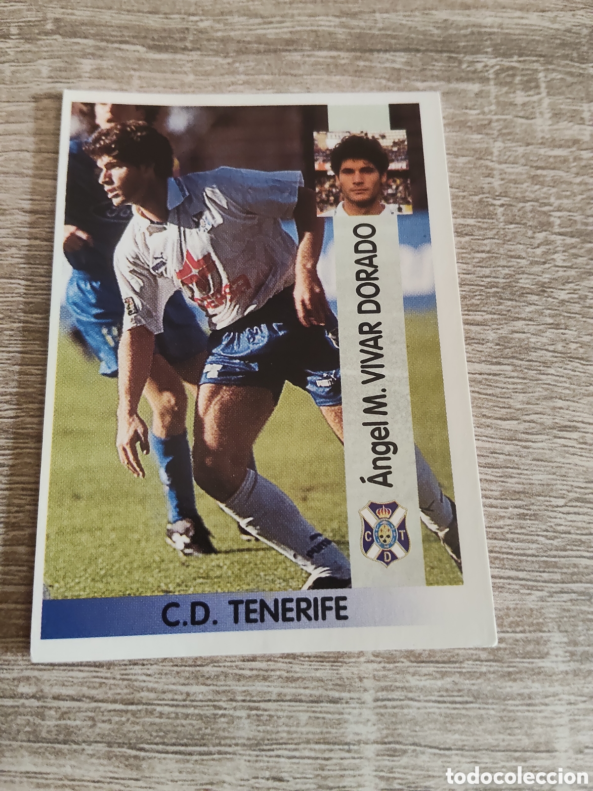 Cromos de F&uacute;tbol: Panini liga 1996 1997 96 97 74 Vivar Dorado Tenerife