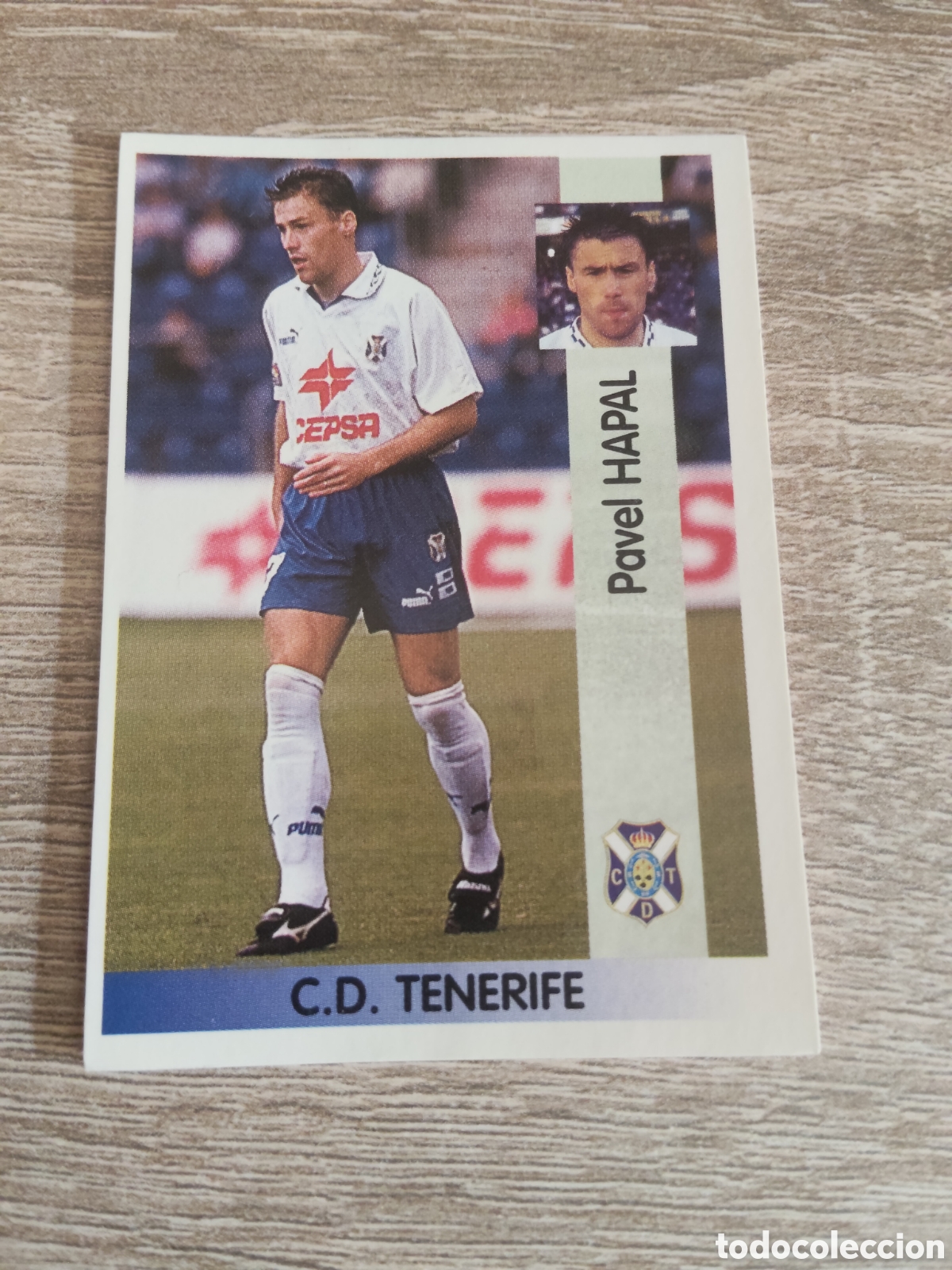 Cromos de F&uacute;tbol: Panini liga 1996 1997 96 97 75 Hapal Tenerife
