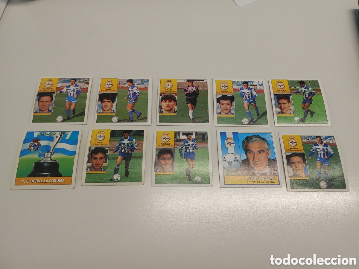 Football Stickers: RIBERA CORU&Ntilde;A LIGA ESTE 92 93 NUNCA PEGADO