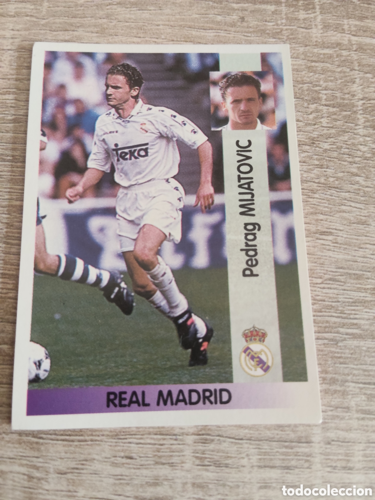 Cromos de F&uacute;tbol: Panini liga 1996 1997 96 97 90 Mijatovic Real Madrid