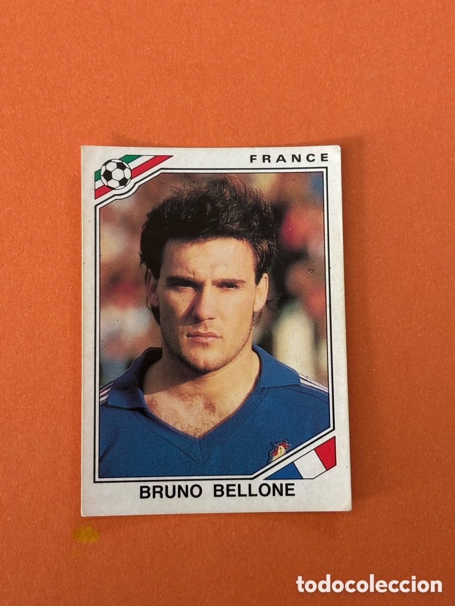 Fu&szlig;ball-Sticker: BELLONE 180 FRANCIA M&Eacute;XICO 1986 86 MUNDIAL PANINI NUNCA PEGADO SIN PEGAR
