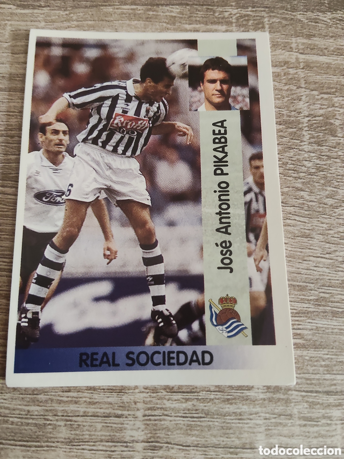 Cromos de F&uacute;tbol: Panini liga 1996 1997 96 97 99 Pikabea Real Sociedad