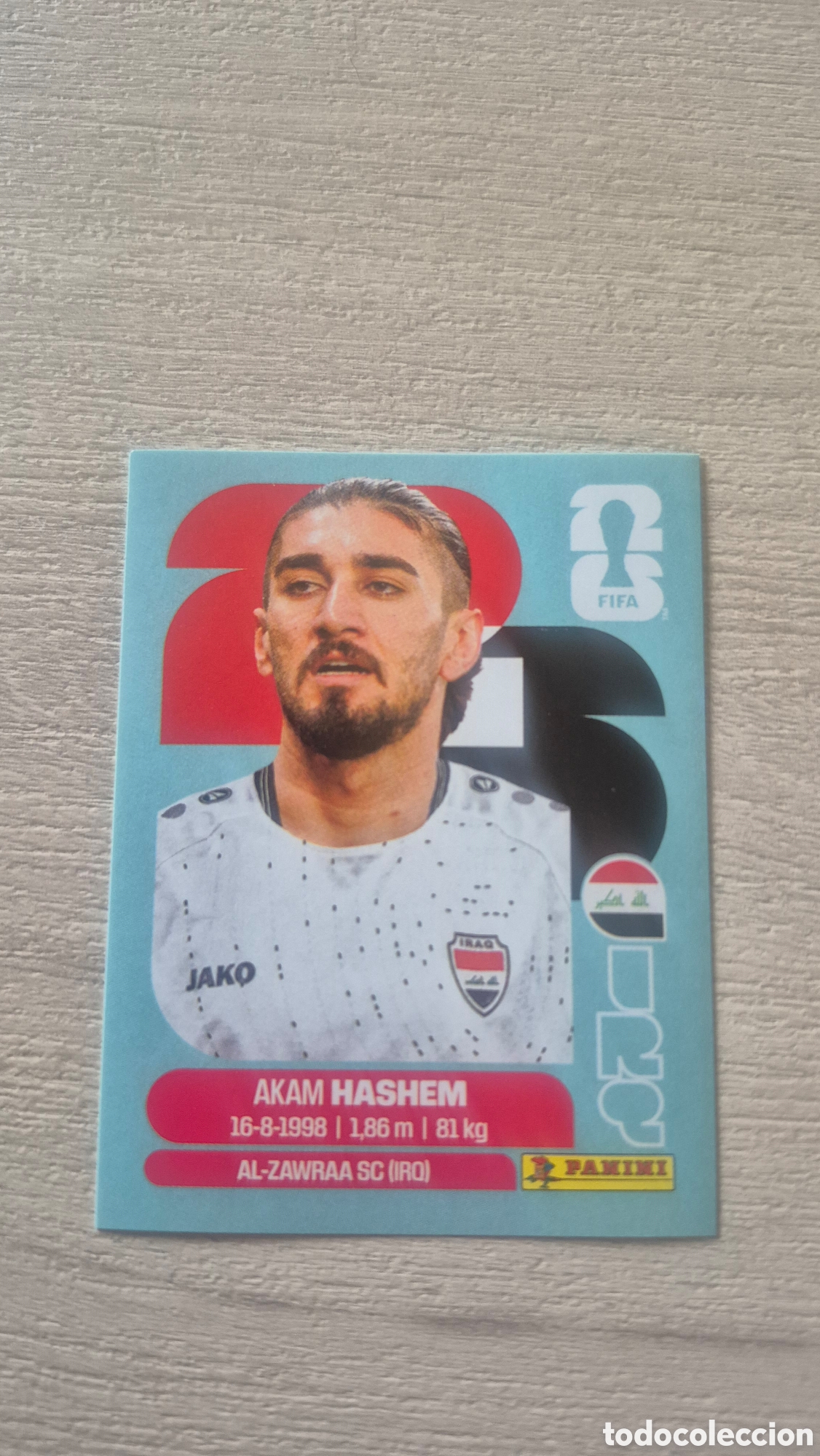 Cromos de F&uacute;tbol: IRQ5 Hashem FIFA World Cup 2026