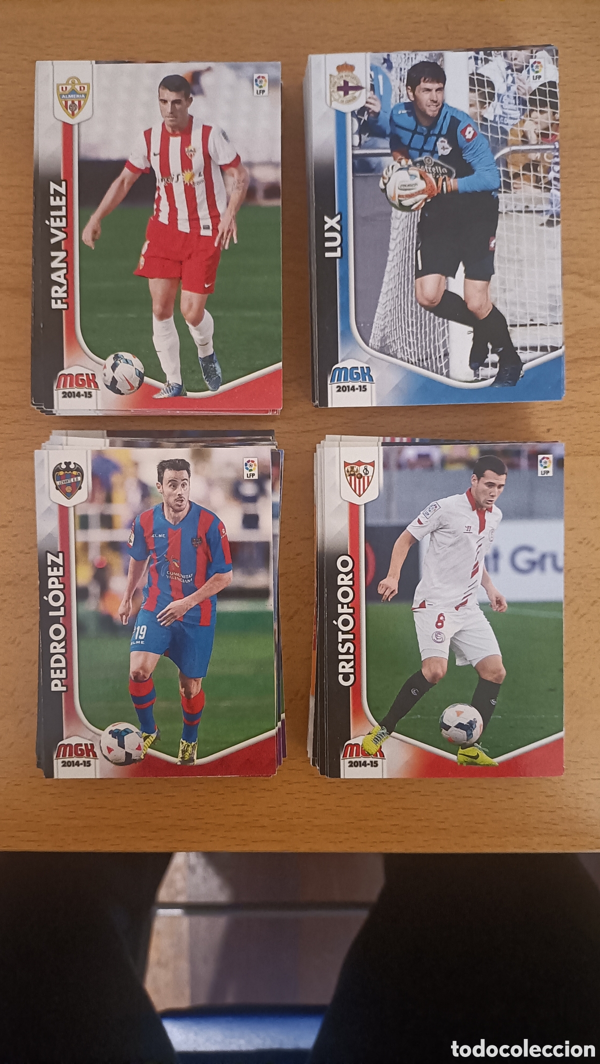 Cromos de F&uacute;tbol: Megacracks 14/15 lote 143 cromos