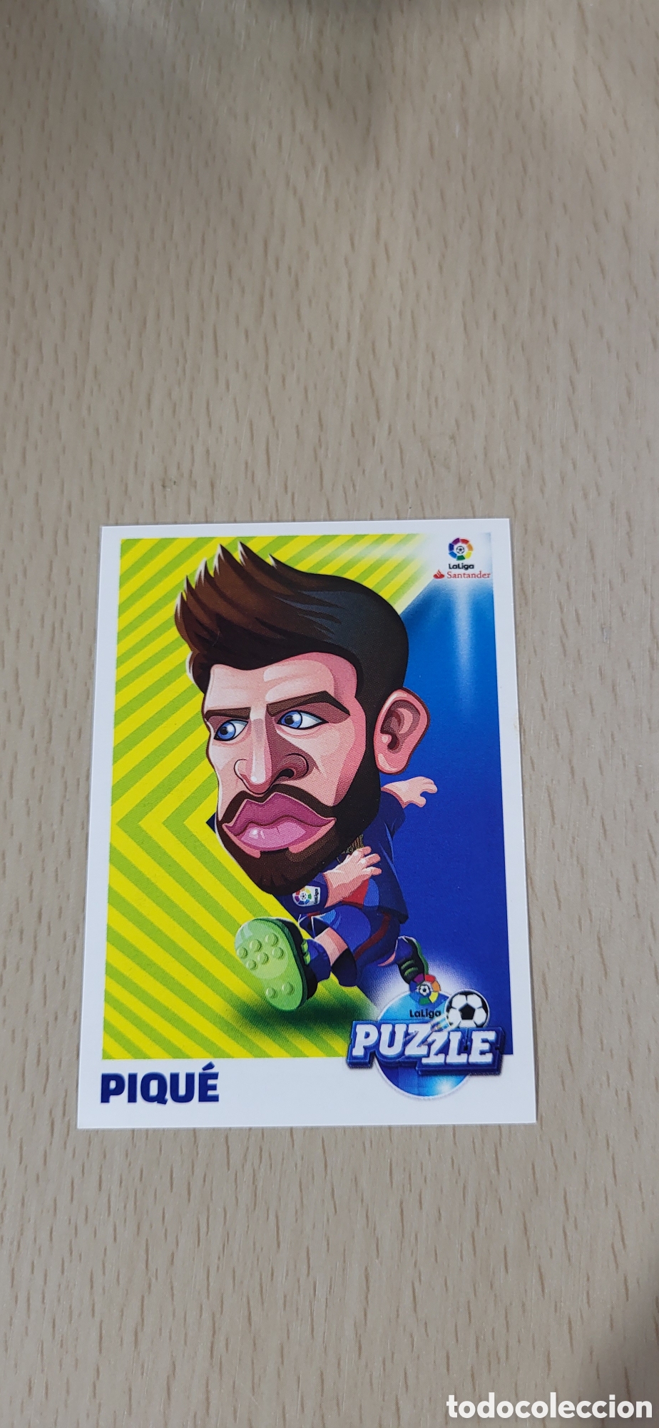 Cartes &agrave; collectionner de Football: PUZZLE CROMO N&ordm; 3 PIQUE BARCELONA BAR&Ccedil;A LIGA ESTE 2017-2018 17 18 PANINI