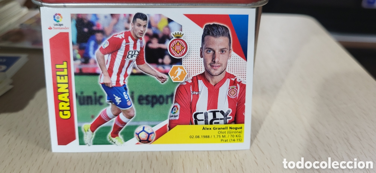 Football Stickers: GRANELL GIRONA CROMO N&ordm; 10 LIGA ESTE 2017-2018 17 18 PANINI