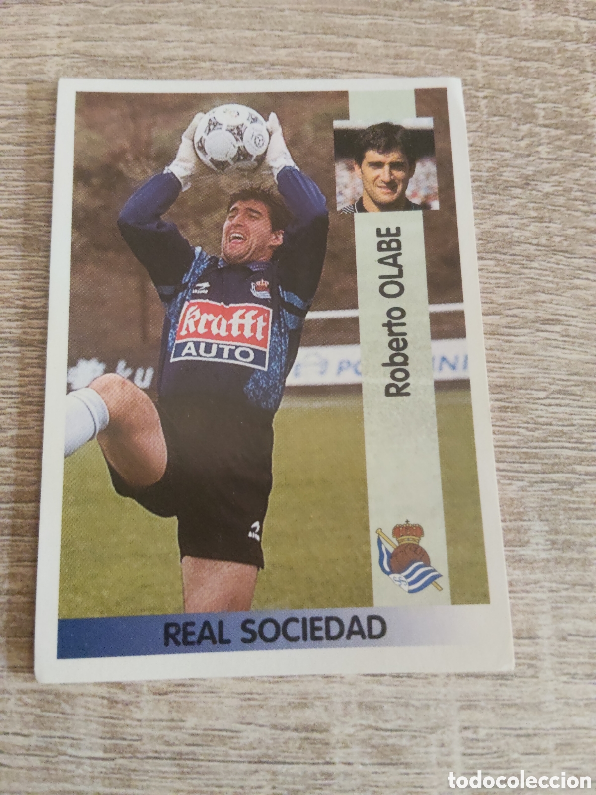 Cromos de F&uacute;tbol: Panini liga 1996 1997 96 97 112 Olabe Real Sociedad