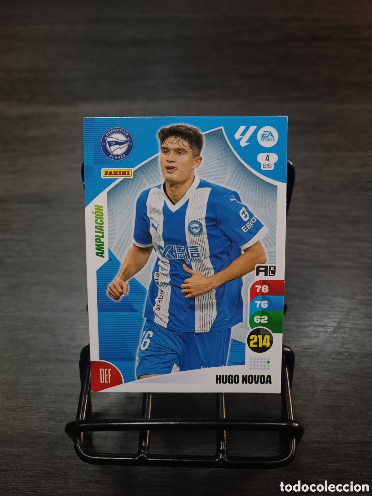 Cromos de F&uacute;tbol: 2024 2025 Hugo Novoa 4 Bis Adrenalyn Xl