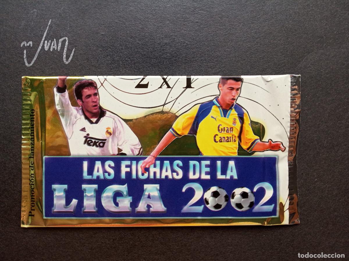 Cromos de F&uacute;tbol: SOBRE SIN ABRIR ⚽ MUNDICROMO &reg; 2001 2002 LIGA 01 02 ROOKIE ZIDANE REAL MADRID XABI ALONSO SOCIEDAD ?