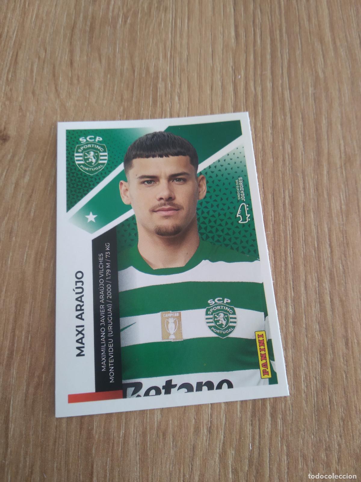 Cromos de F&uacute;tbol: 312 MAXI ARAUJO SPORTING CROMO FUTBOL PANINI PORTUGAL 25-26 FUTEBOL LIGA BETCLIC 2025-2026
