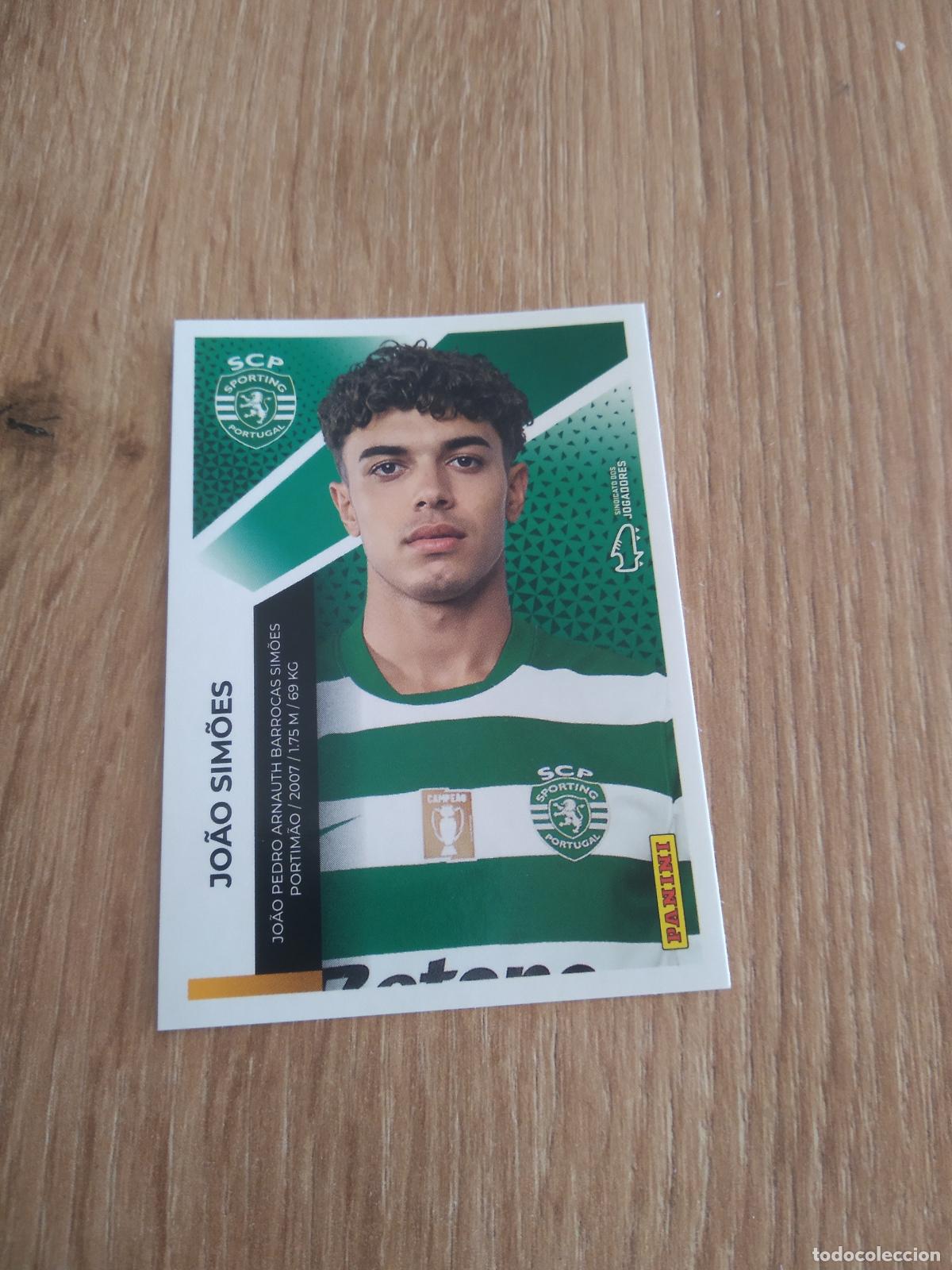 Cromos de F&uacute;tbol: 315 JOAO SIMOES SPORTING CROMO FUTBOL PANINI PORTUGAL 25-26 FUTEBOL LIGA BETCLIC 2025-2026
