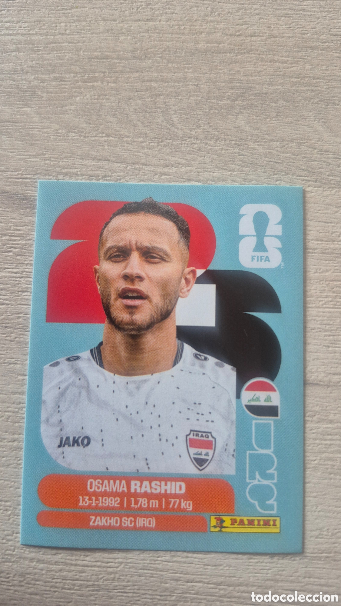 Cromos de F&uacute;tbol: IRQ17 Rashid FIFA World Cup 2026