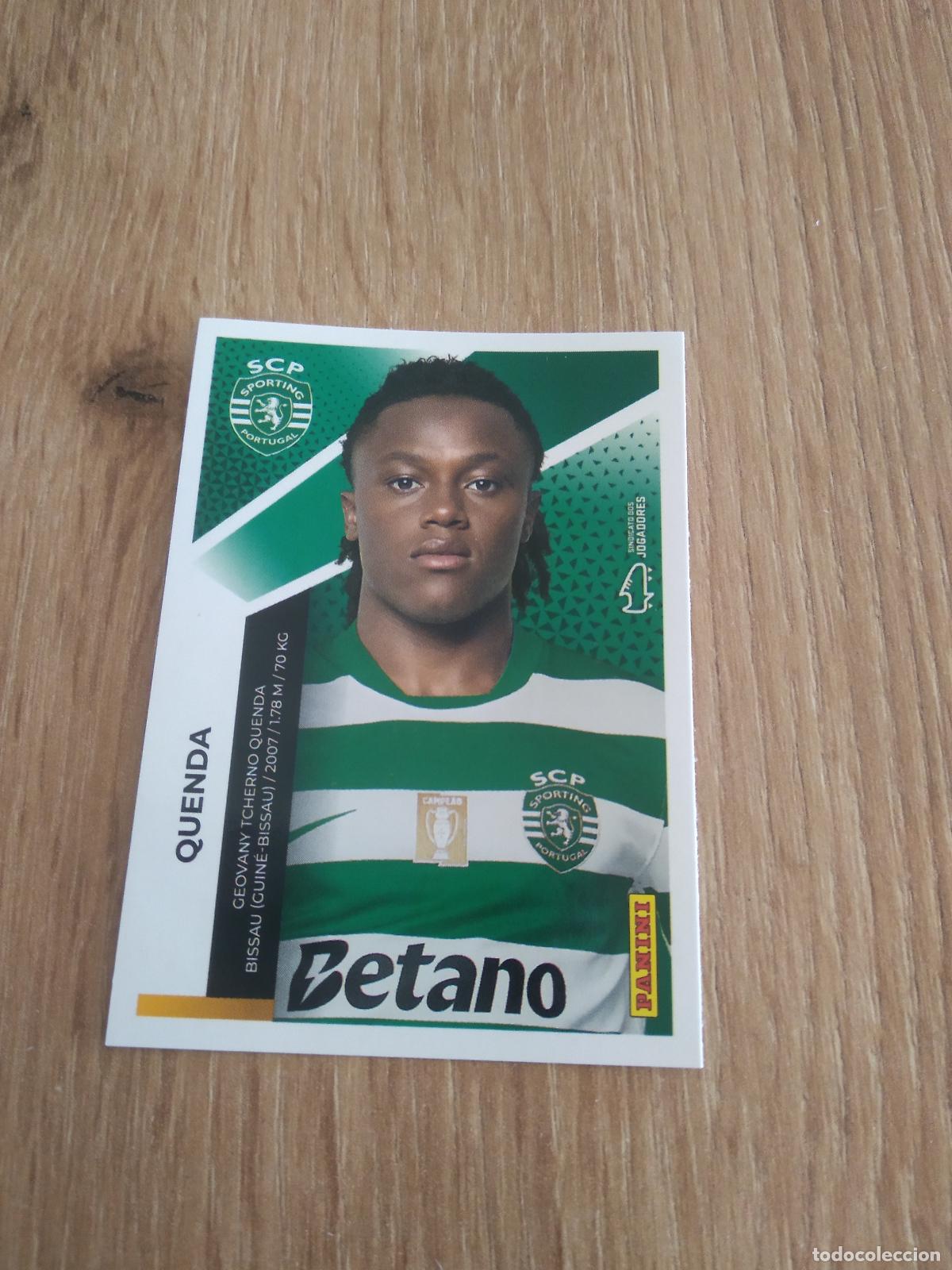 Cartes &agrave; collectionner de Football: 316 QUENDA SPORTING CROMO FUTBOL PANINI PORTUGAL 25-26 FUTEBOL LIGA BETCLIC 2025-2026