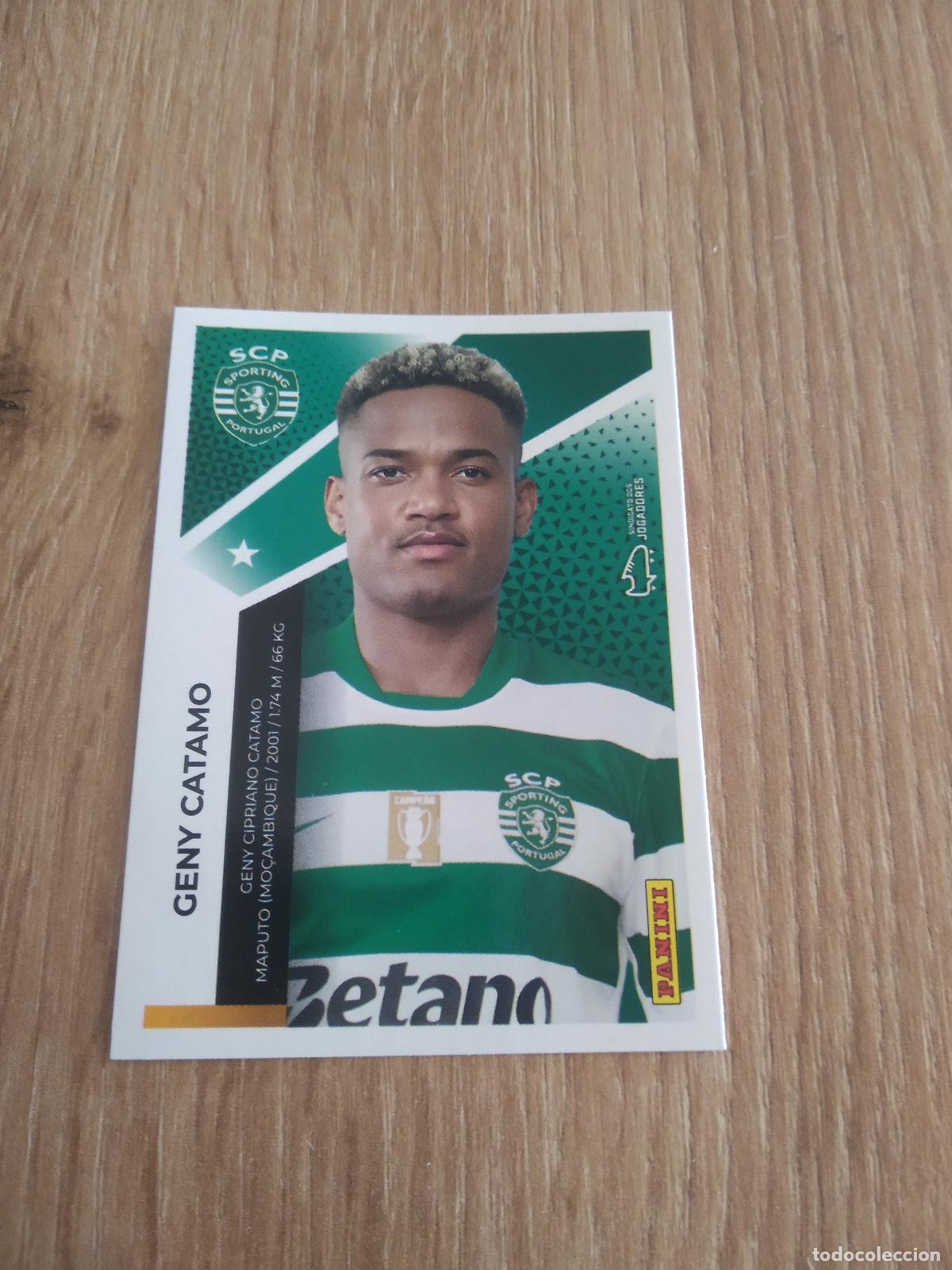 Cromos de F&uacute;tbol: 319 GENY CATAMO SPORTING CROMO FUTBOL PANINI PORTUGAL 25-26 FUTEBOL LIGA BETCLIC 2025-2026