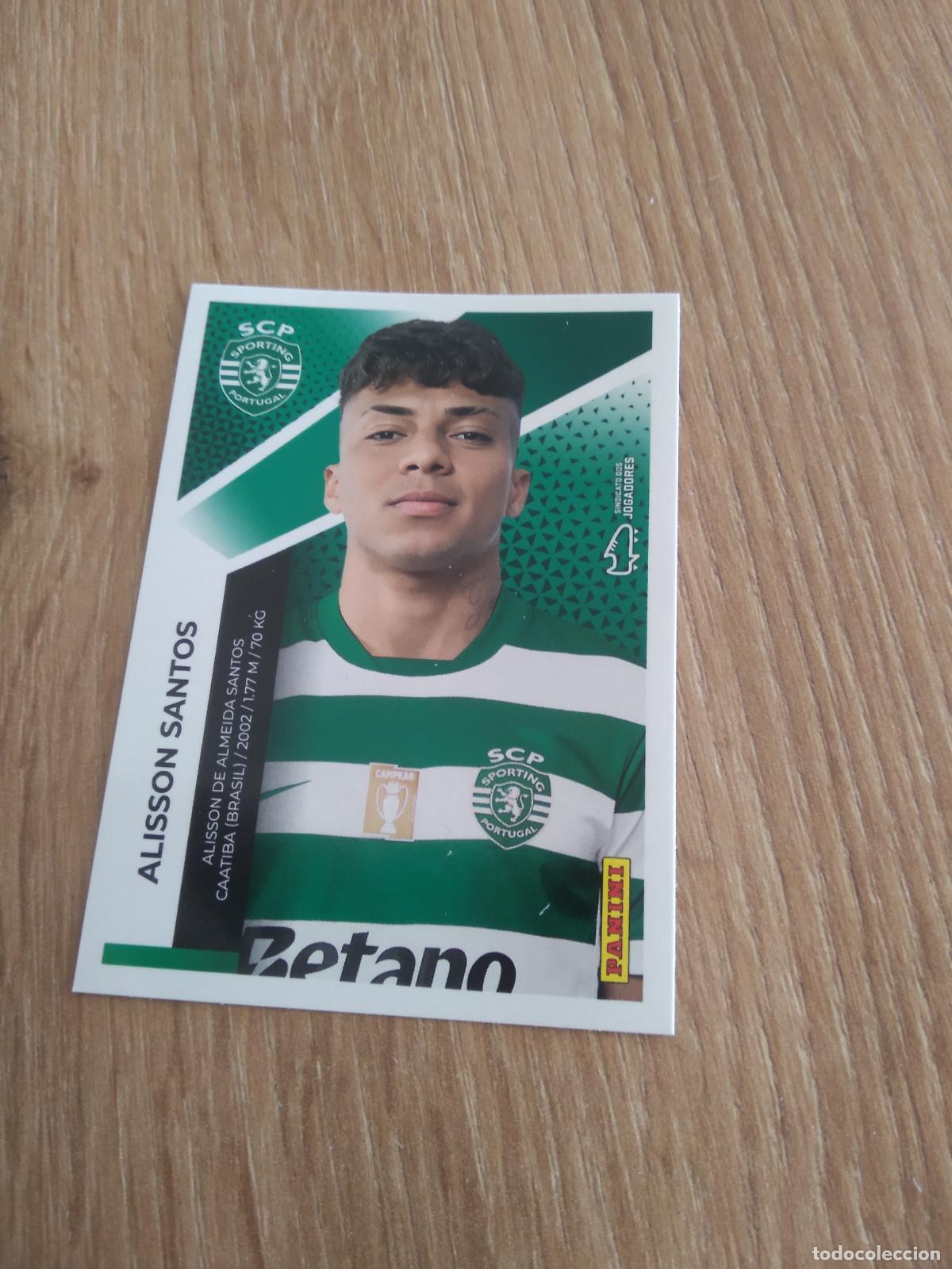 Cromos de F&uacute;tbol: 320 ALISSON SANTOS SPORTING CROMO FUTBOL PANINI PORTUGAL 25-26 FUTEBOL LIGA BETCLIC 2025-2026