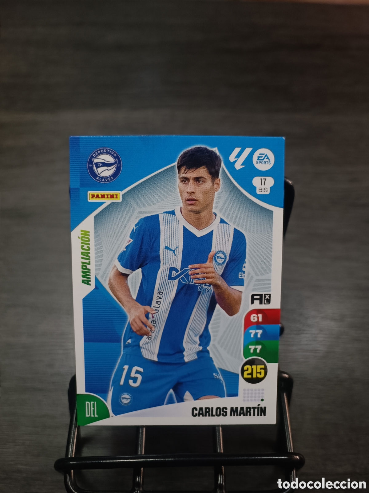 Cromos de F&uacute;tbol: 2024 2025 Carlos Mart&iacute;n 17 Bis Adrenalyn Xl