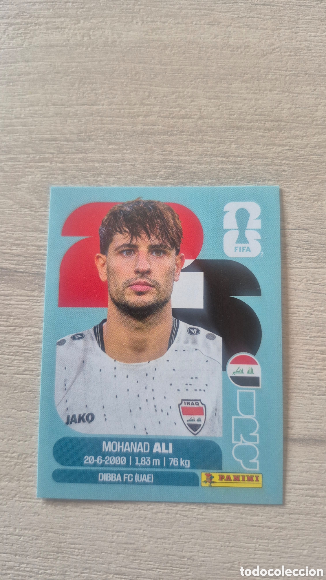 Cromos de F&uacute;tbol: IRQ20 Ali FIFA World Cup 2026