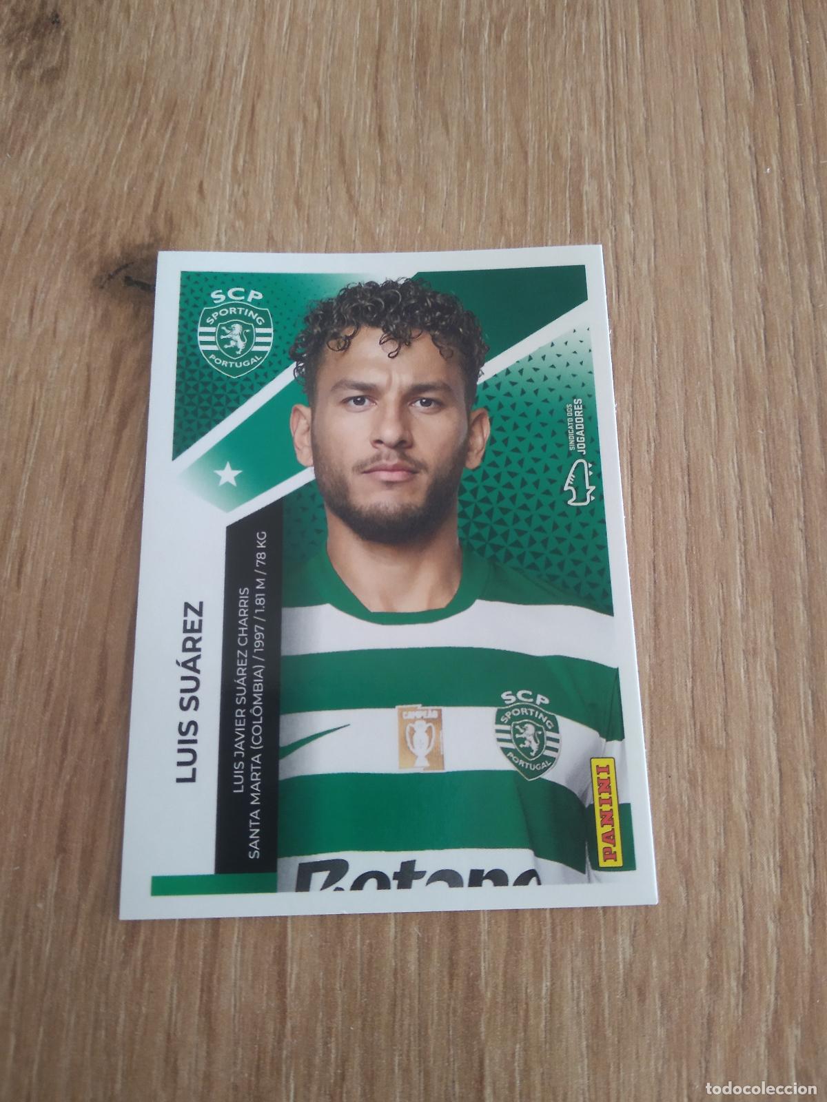 Cromos de F&uacute;tbol: 322 LUIS SUAREZ SPORTING CROMO FUTBOL PANINI PORTUGAL 25-26 FUTEBOL LIGA BETCLIC 2025-2026