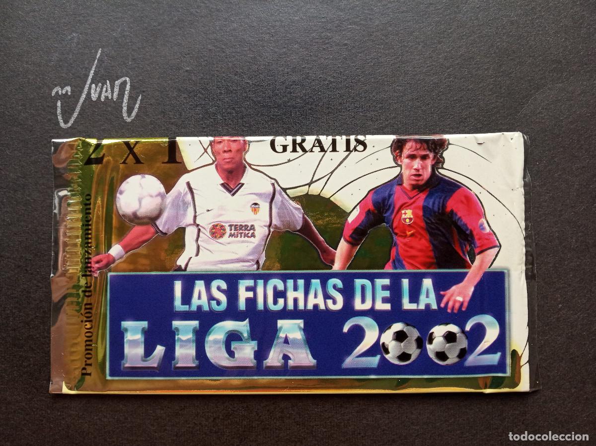 Cromos de F&uacute;tbol: SOBRE SIN ABRIR ⚽ MUNDICROMO &reg; 2001 2002 LIGA 01 02 ROOKIE ZIDANE REAL MADRID XABI ALONSO SOCIEDAD ?
