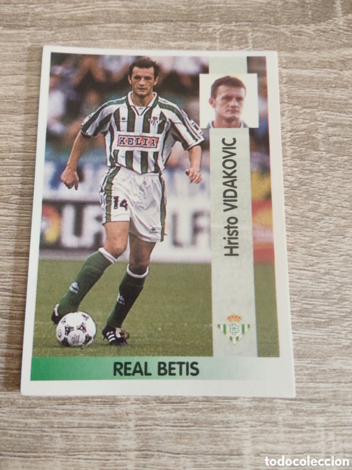 Cromos de F&uacute;tbol: Panini liga 1996 1997 96 97 116 Vidakovic Real Betis
