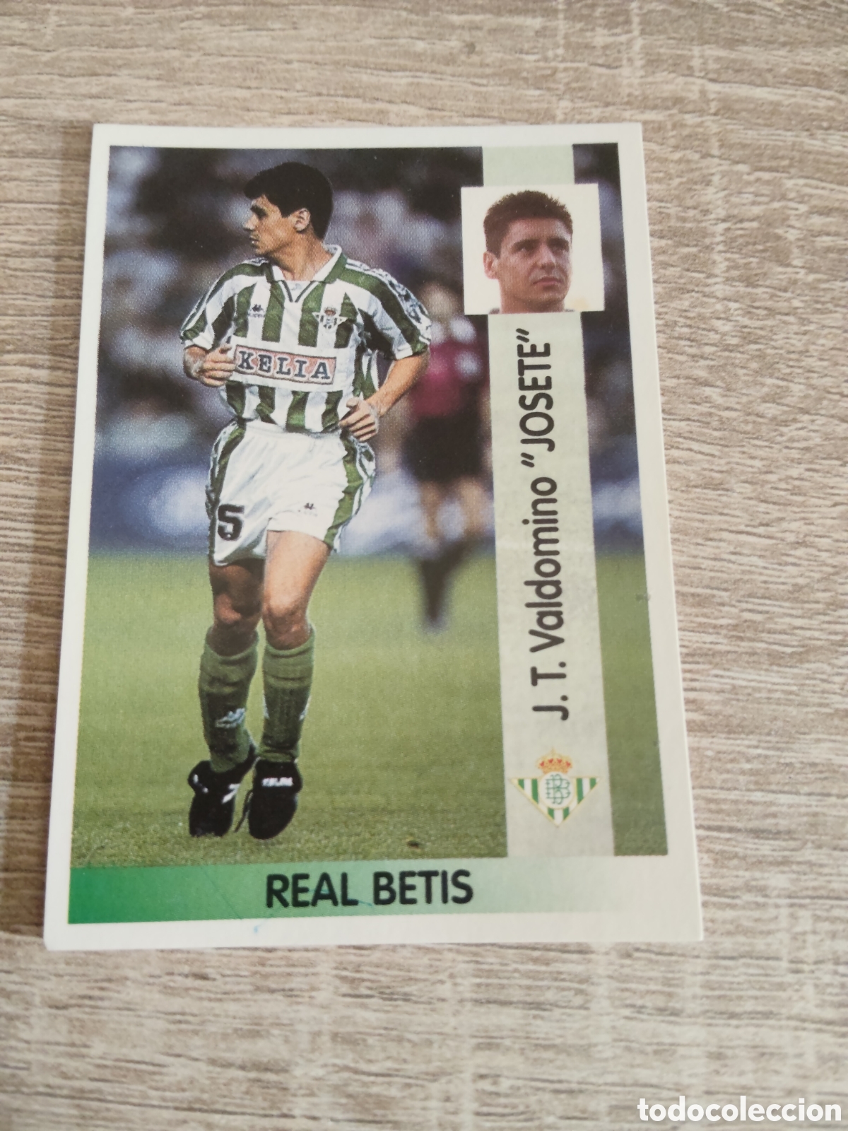 Cromos de F&uacute;tbol: Panini liga 1996 1997 96 97 118 Josete Real Betis