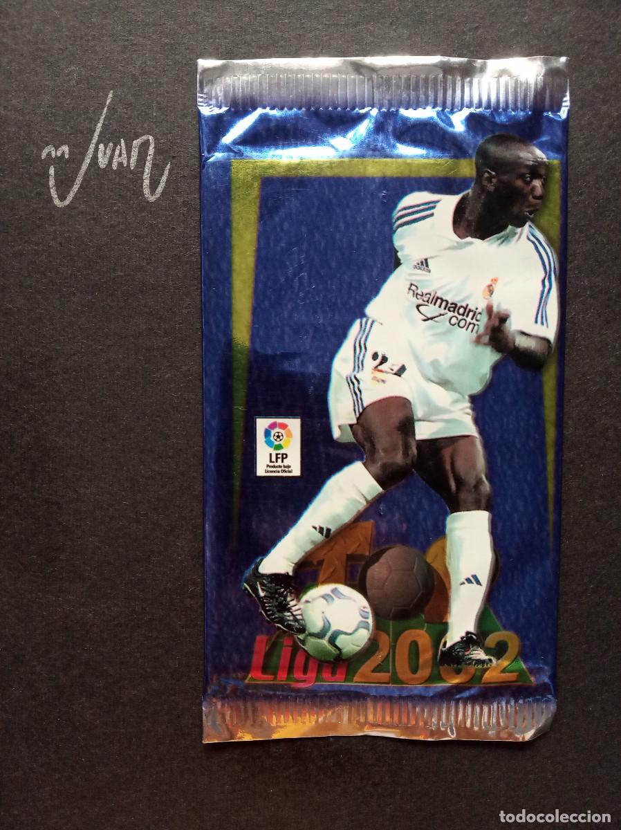 Cromos de F&uacute;tbol: SOBRE SIN ABRIR ⚽ MUNDICROMO &reg; TOP 2001 2002 LIGA 01 02 ROOKIE ZIDANE MADRID XABI ALONSO SOCIEDAD ?
